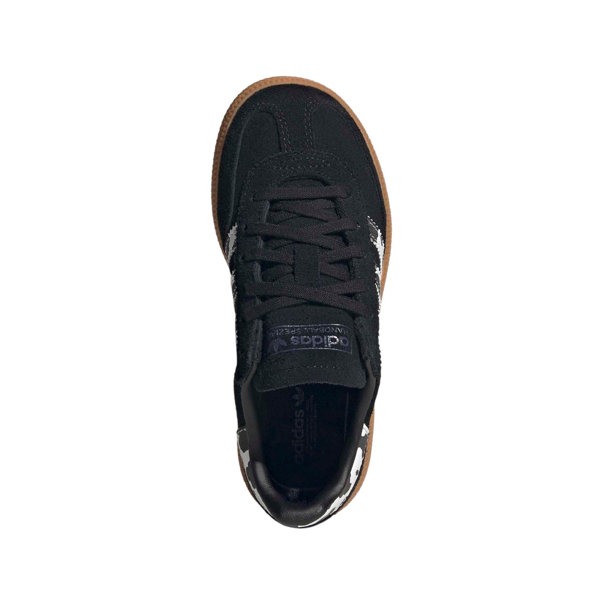 adidas Originals Handball Spezial "Core Black/Violet/Ftwr White" Preschool Girls' Shoe - BLACK