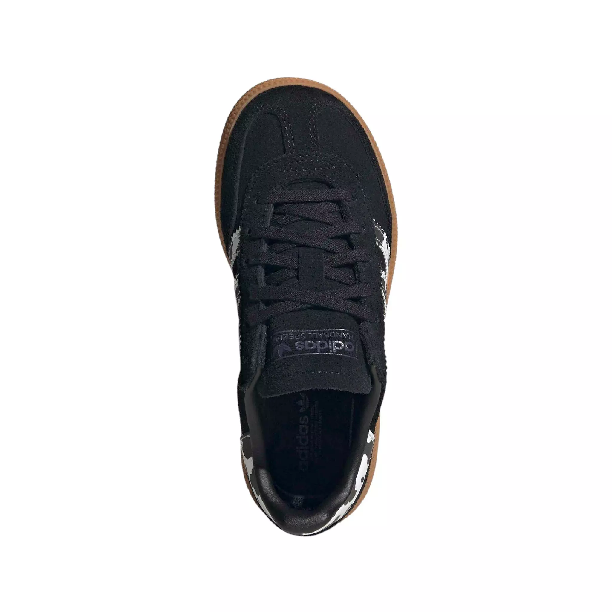 adidas Originals Handball Spezial "Core Black/Violet/Ftwr White" Preschool Girls' Shoe - BLACK