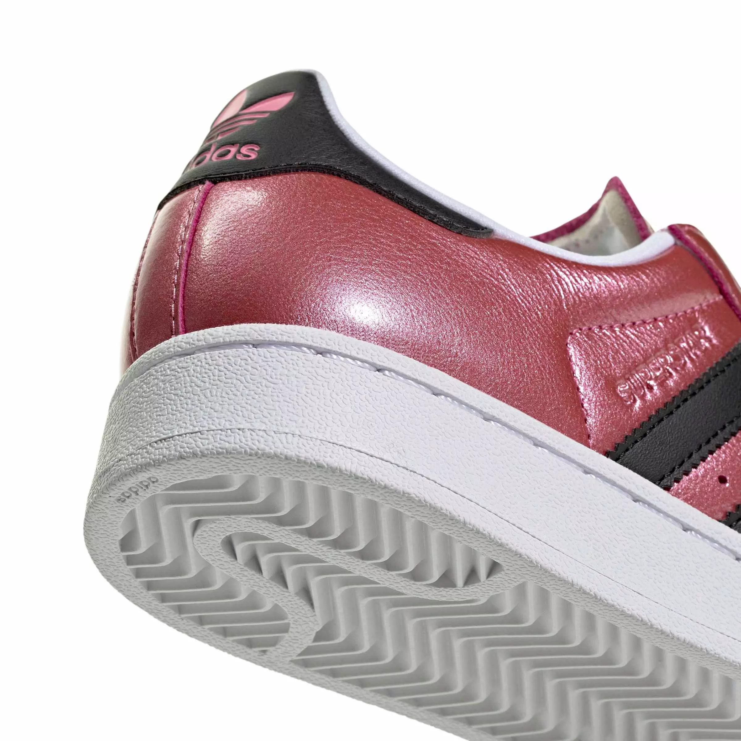 adidas Originals Superstar II "Pink Fusion/Core Black/Ftwr White" Grade School Girls' Shoe - PINK/WHITE/BLACK