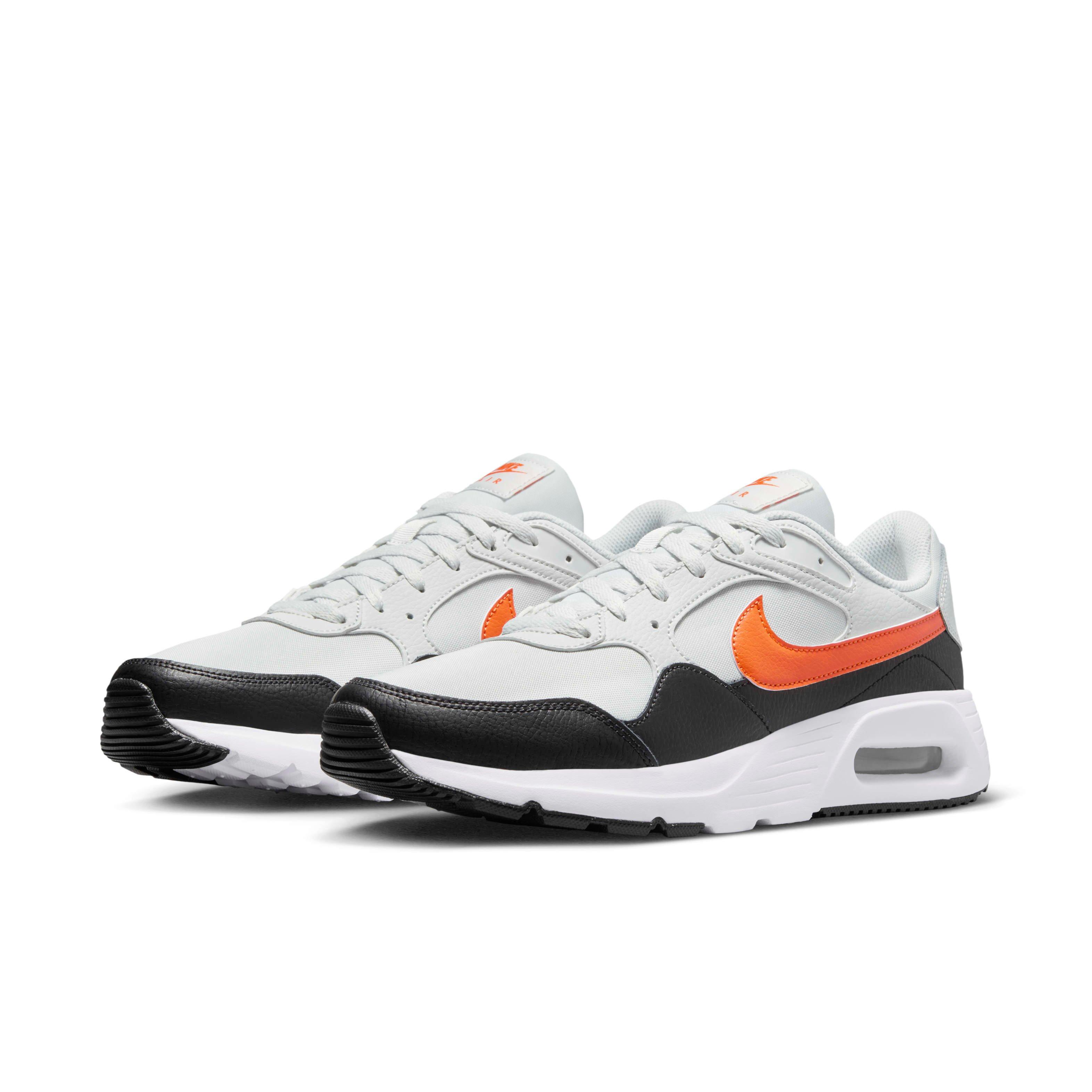 Nike Air Max SC "Photon Dust/Black/White/Safety Orange" Men's Shoe - DUST/BLACK/WHITE/ORANGE Thumbnail View 3