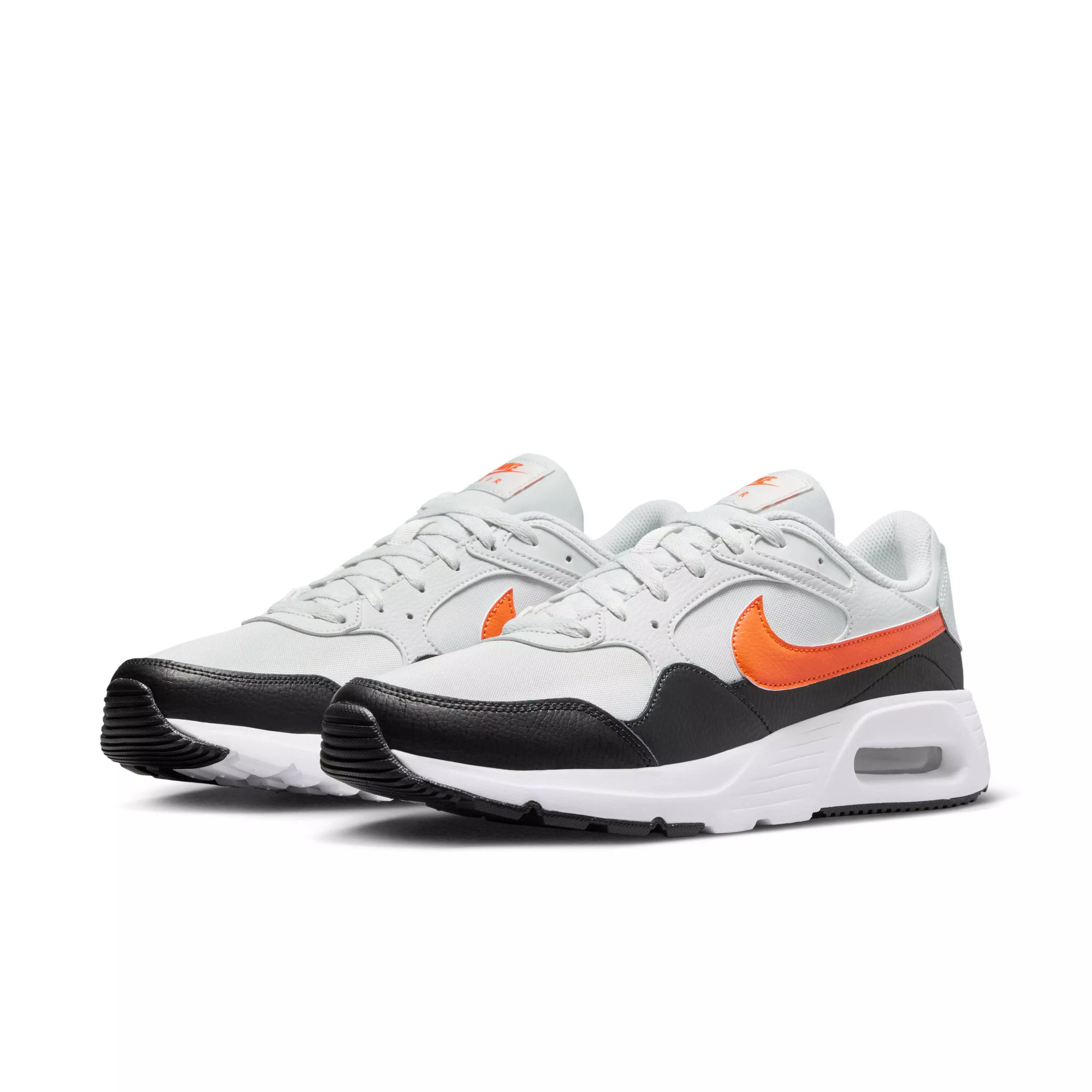 Nike Air Max SC "Photon Dust/Black/White/Safety Orange" Men's Shoe - DUST/BLACK/WHITE/ORANGE