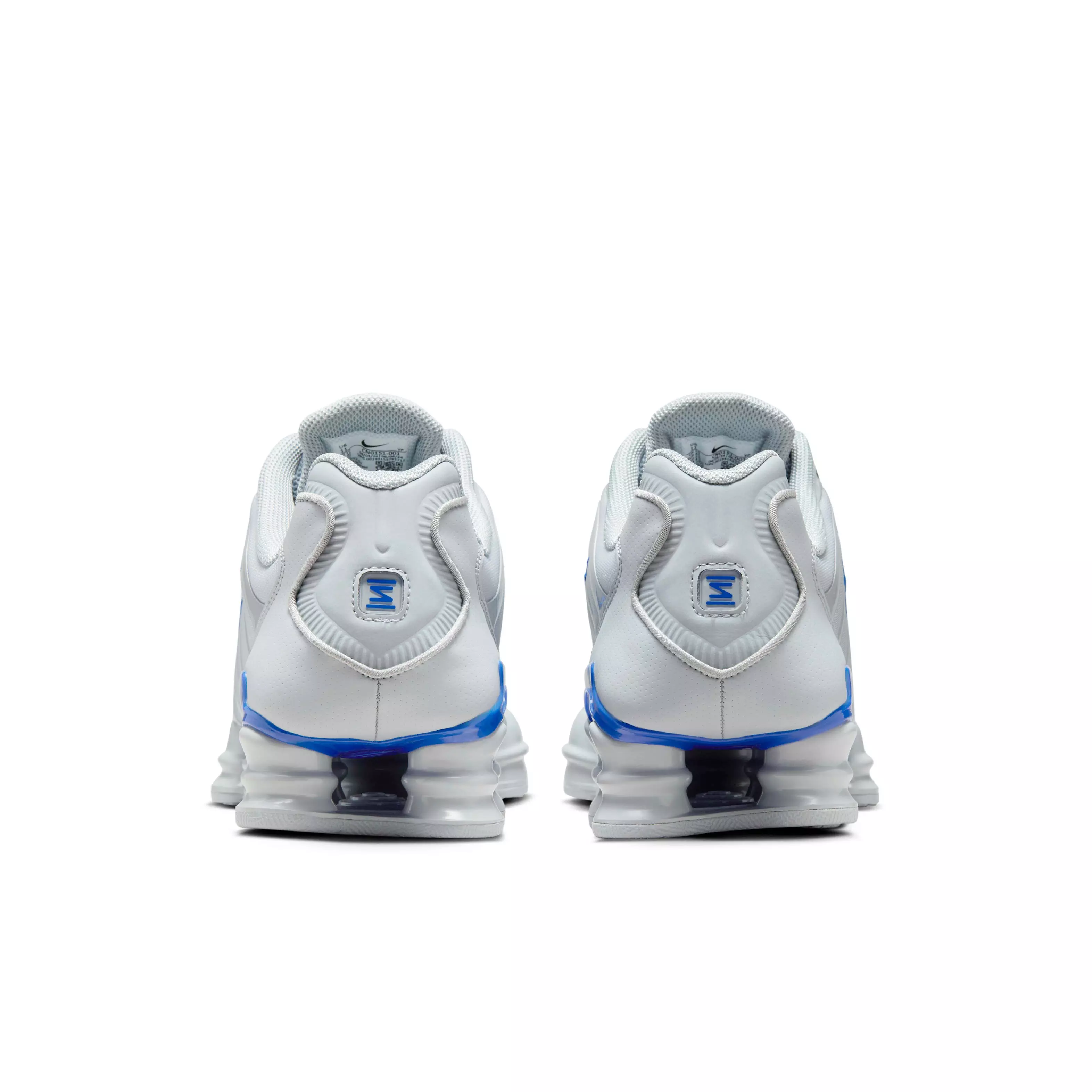 Nike Shox TL "Wolf Grey/Racer Blue/Metallic Silver" Men's Shoe - GREY/BLUE/SILVER