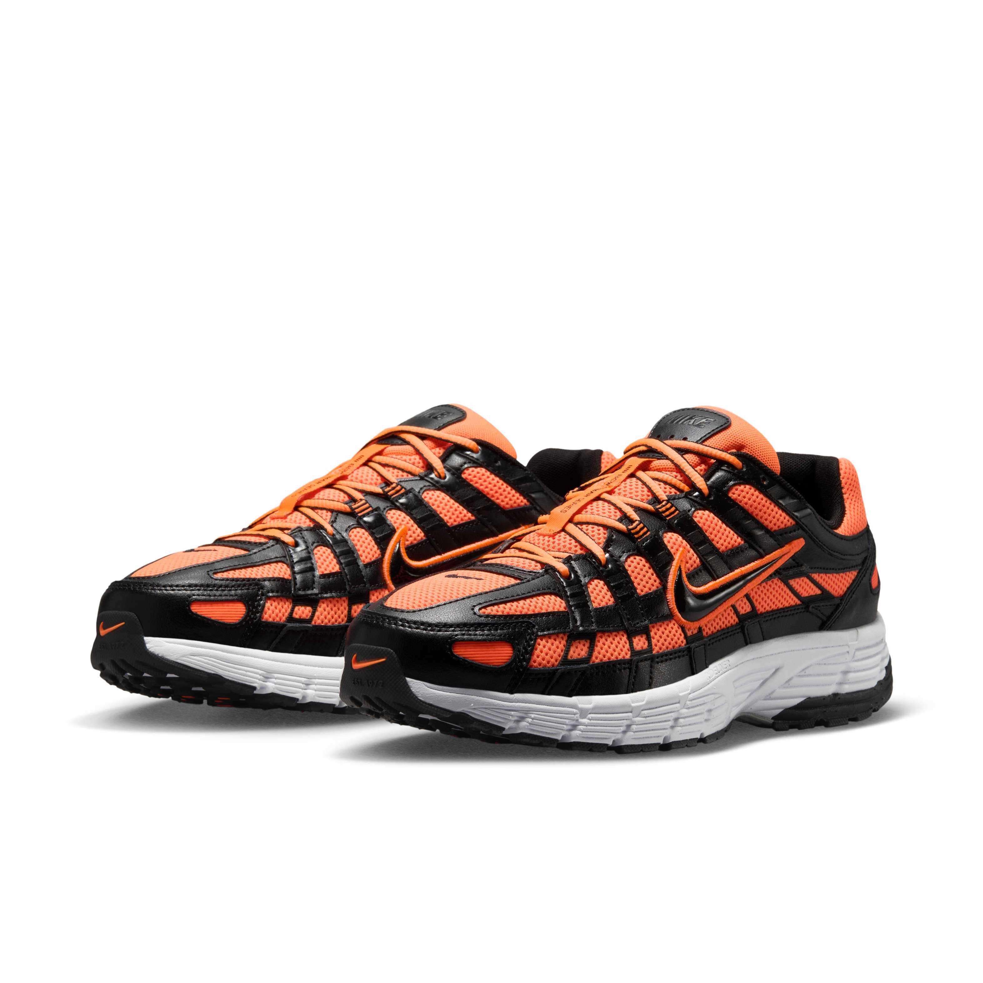 Nike P 6000 Hyper Crimson White Metallic Silver Black Men s Shoe Hibbett