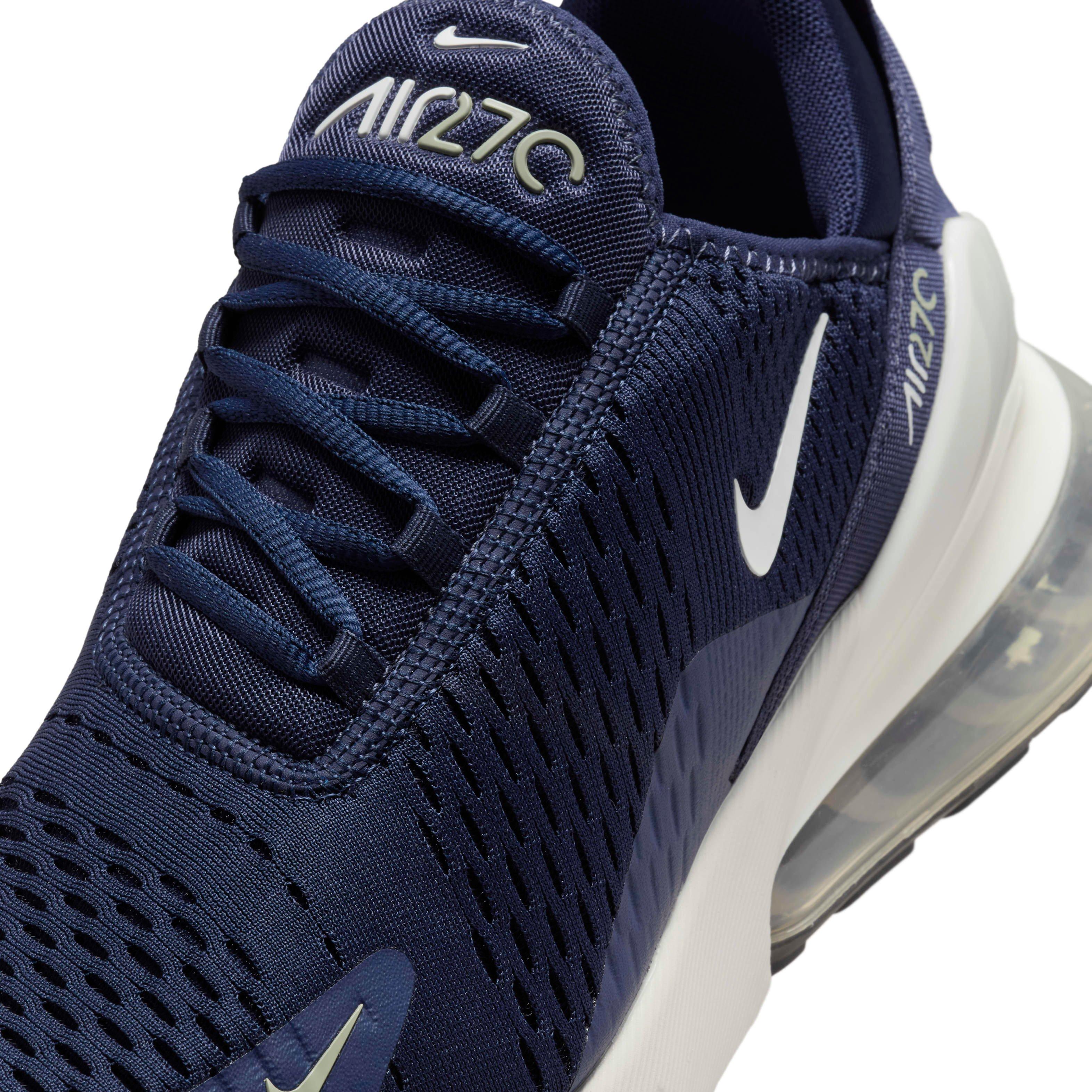 Nike Air Max 270 "Midnight Navy/Black/Jade Horizon/White" Men's Shoe - NAVY/BLACK/JADE/WHITE Thumbnail View 7