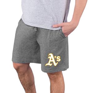 College Concepts Men's Oakland Athletics Quest Shorts - Charcoal