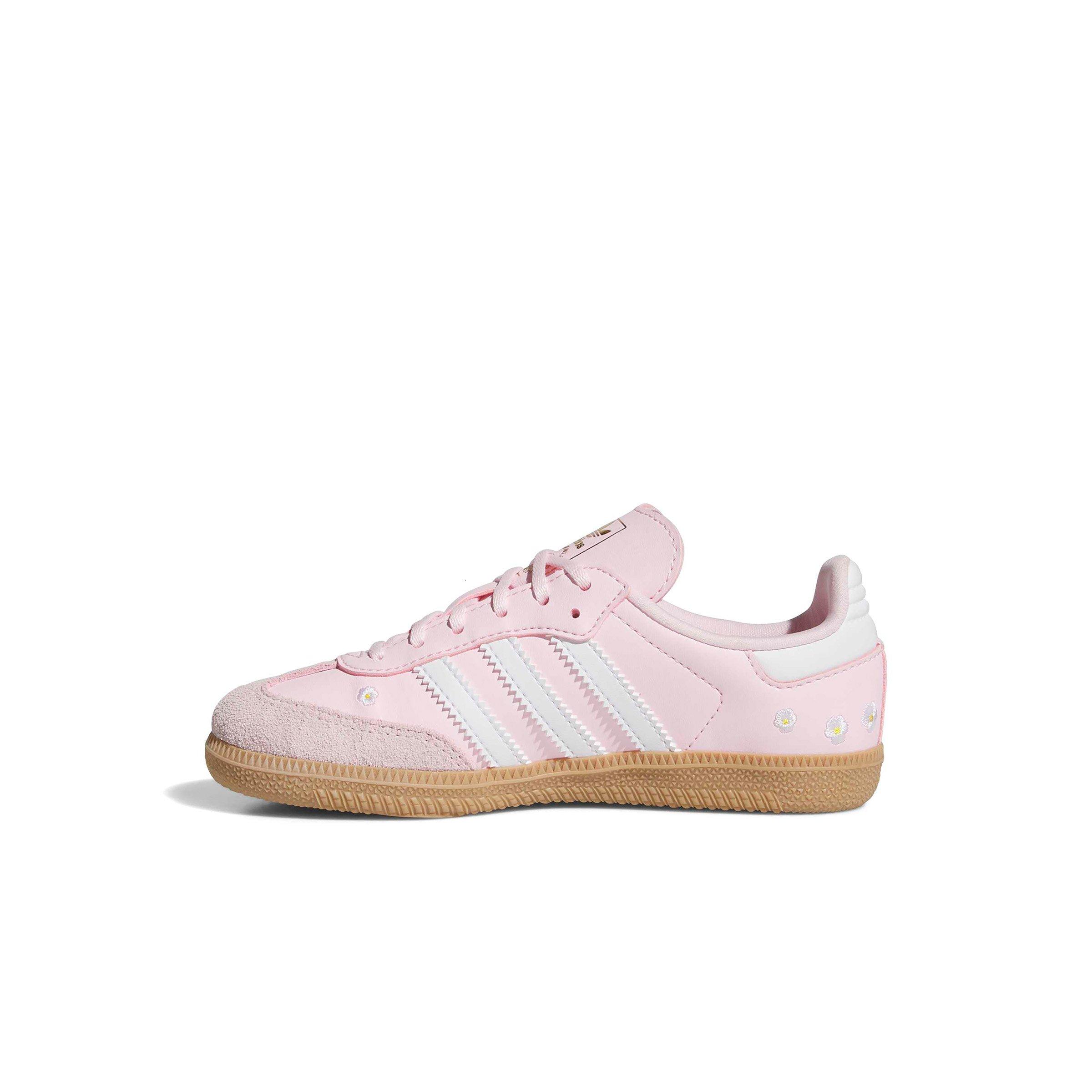 adidas Originals Samba OG "Clear Pink/Ftwr White/Gum 3" Preschool Girls' Shoe - PINK/WHITE/GUM Thumbnail View 2
