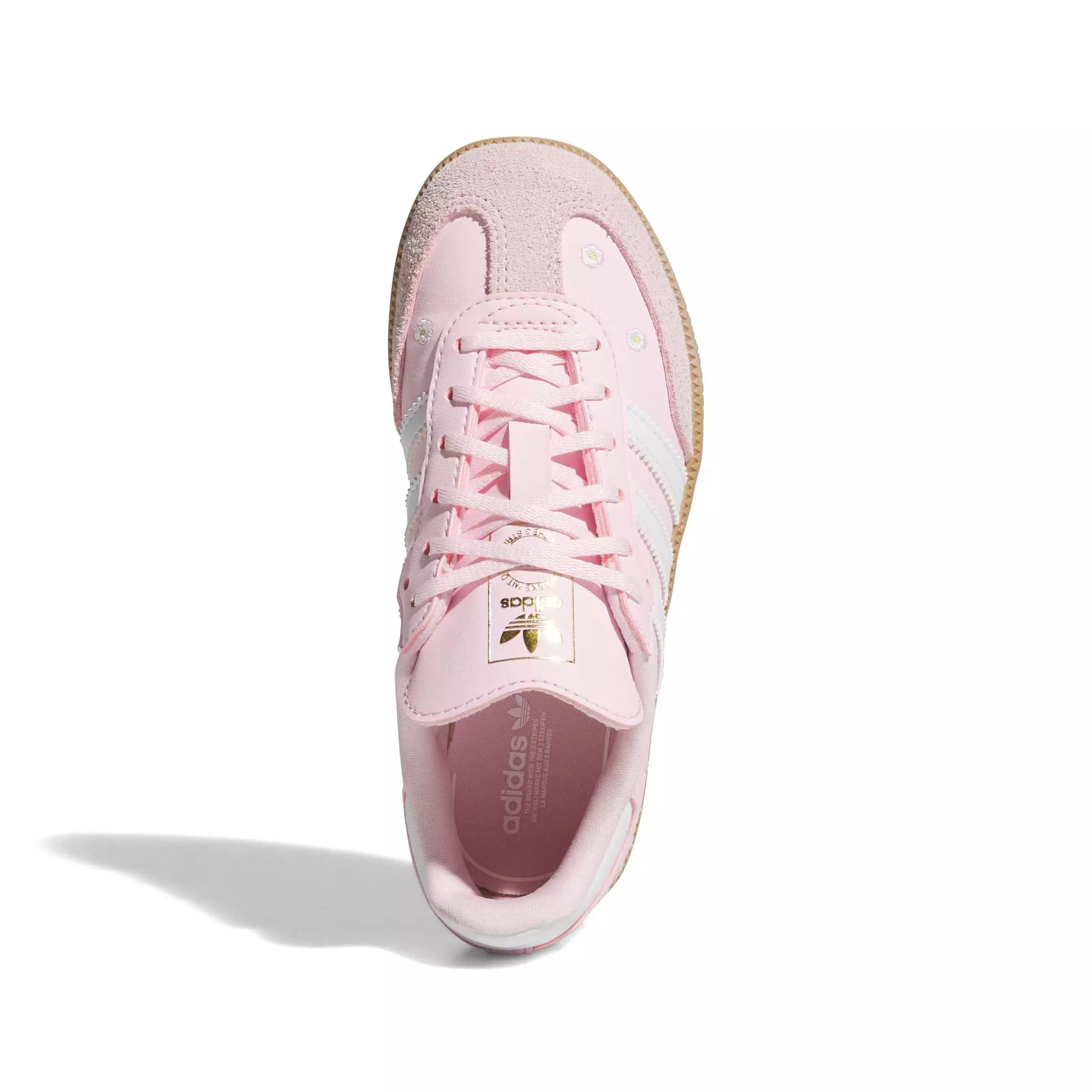 adidas Originals Samba OG "Clear Pink/Ftwr White/Gum 3" Preschool Girls' Shoe - PINK/WHITE/GUM