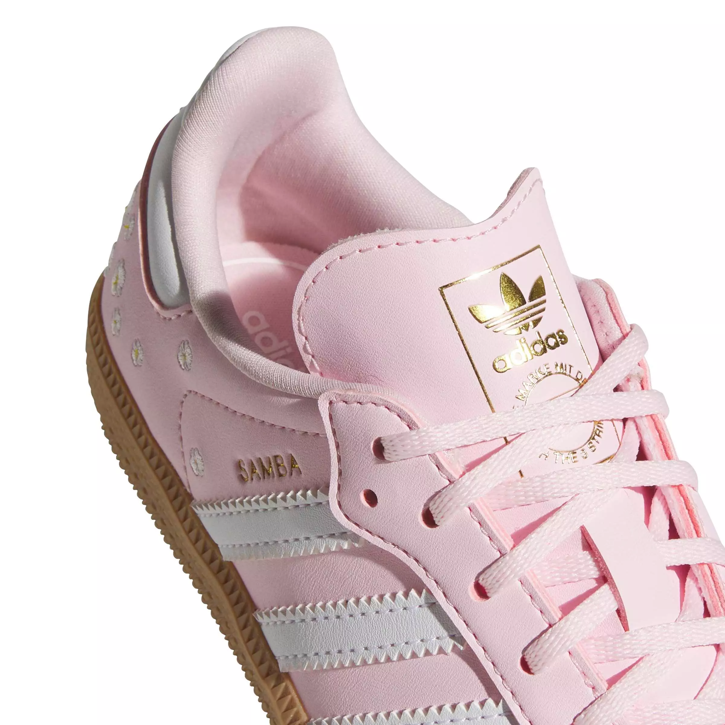 adidas Originals Samba OG "Clear Pink/Ftwr White/Gum 3" Preschool Girls' Shoe - PINK/WHITE/GUM