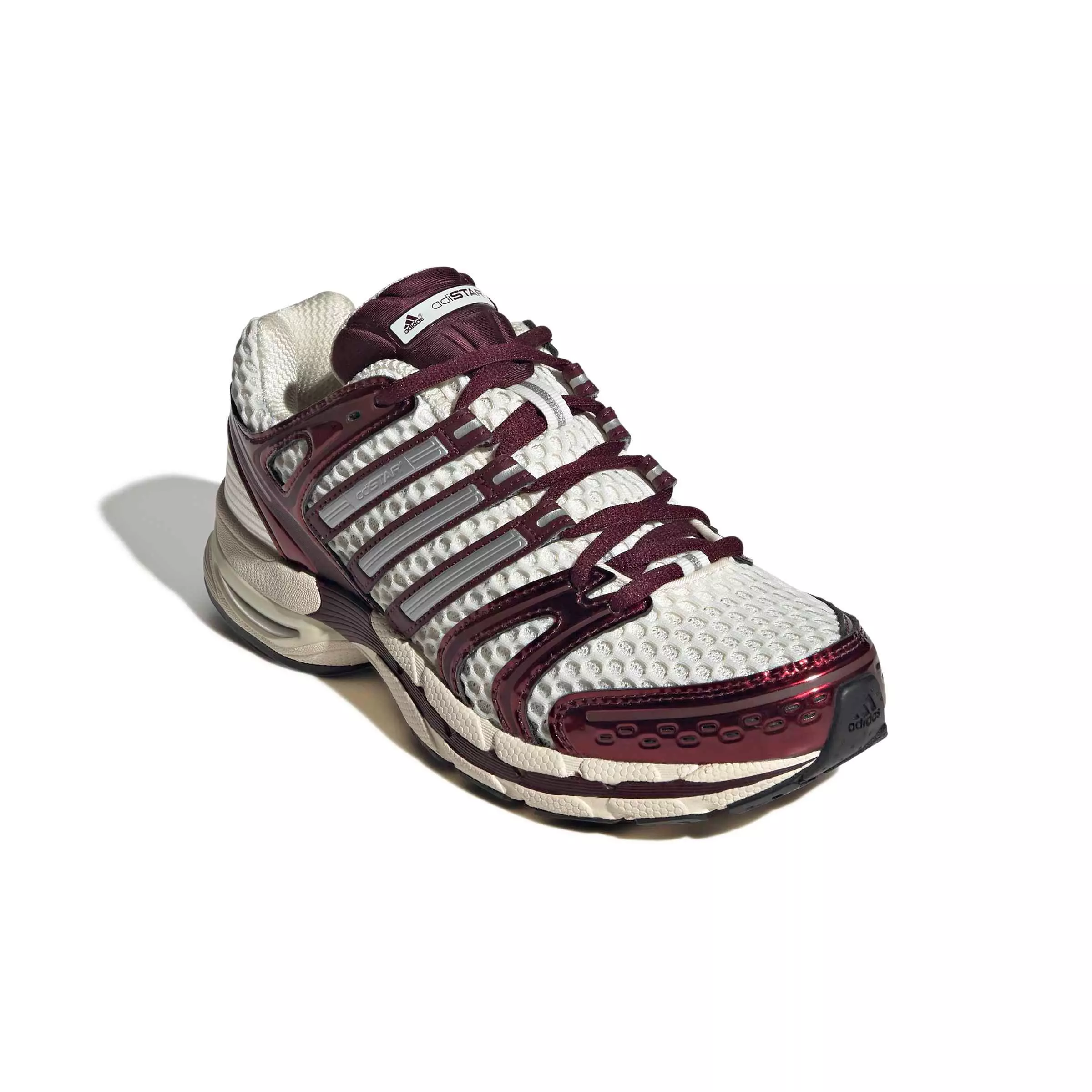 adidas Originals Adistar Control 5 "Cream White/Silver Metallic/Maroon" Women's Shoe - CREAM/SILVER/MAROON