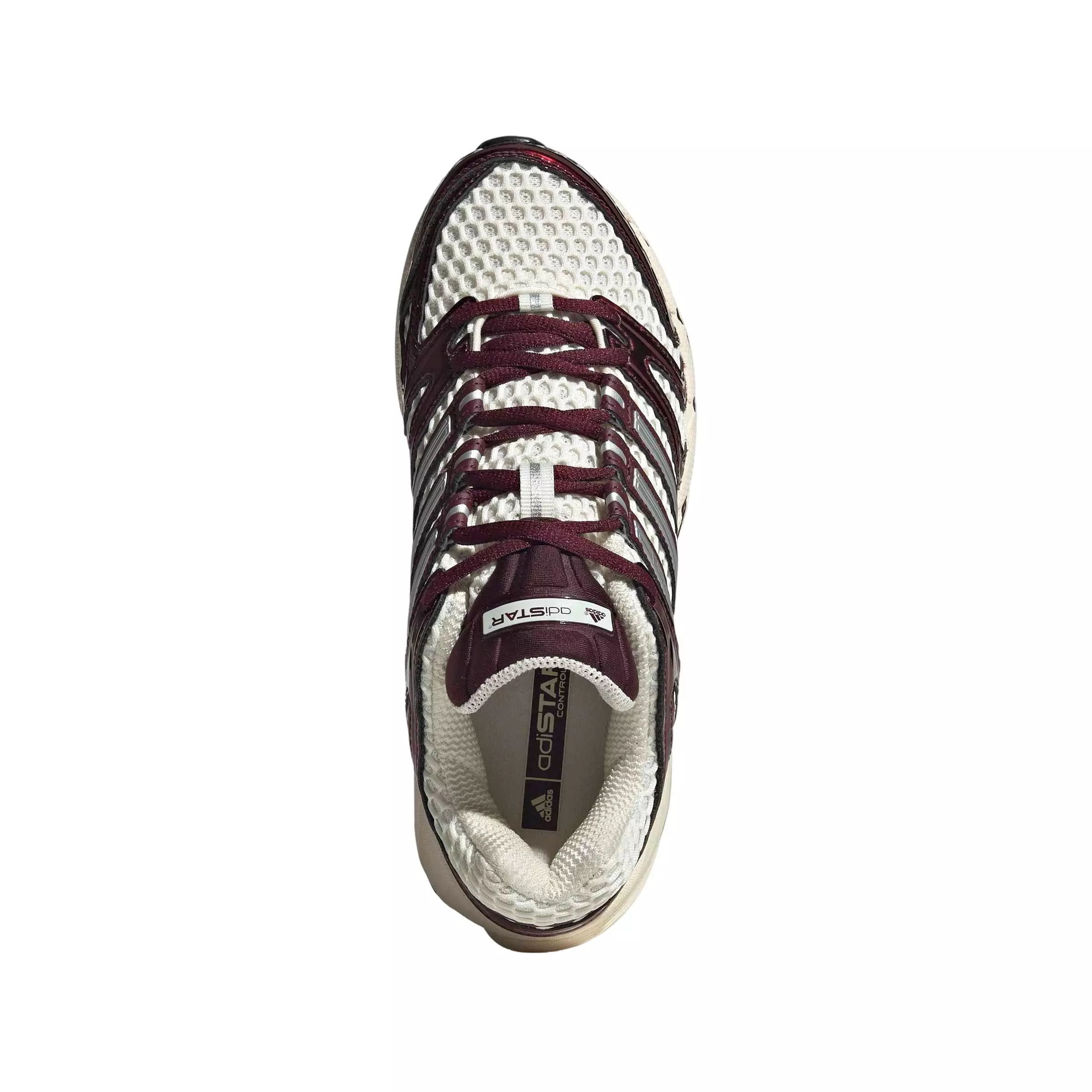 adidas Originals Adistar Control 5 "Cream White/Silver Metallic/Maroon" Women's Shoe - CREAM/SILVER/MAROON