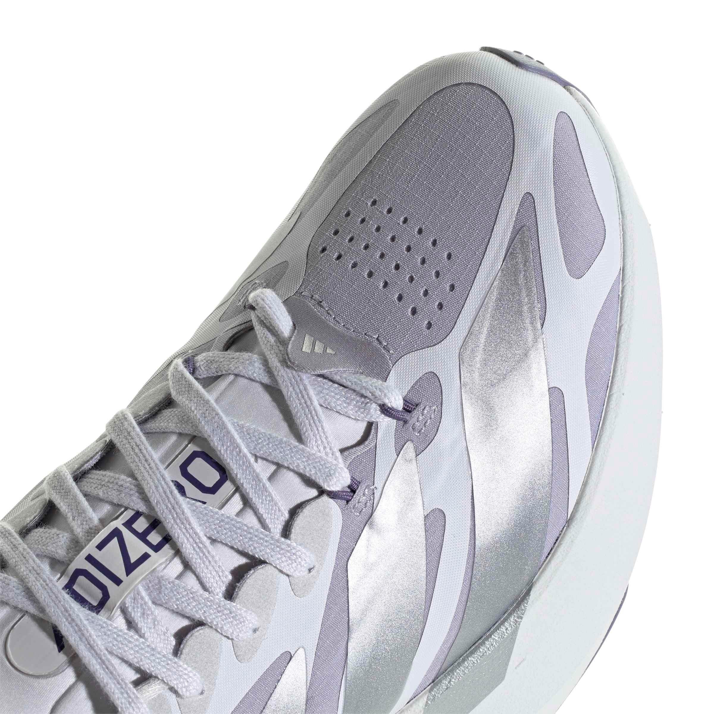 adidas Adizero EVO SL Exo LIGHTSTRIKEPRO "Glory Grey/Silver Metallic/Dash Grey" Women's Running Shoe - GREY/SILVER/GREY Thumbnail View 8
