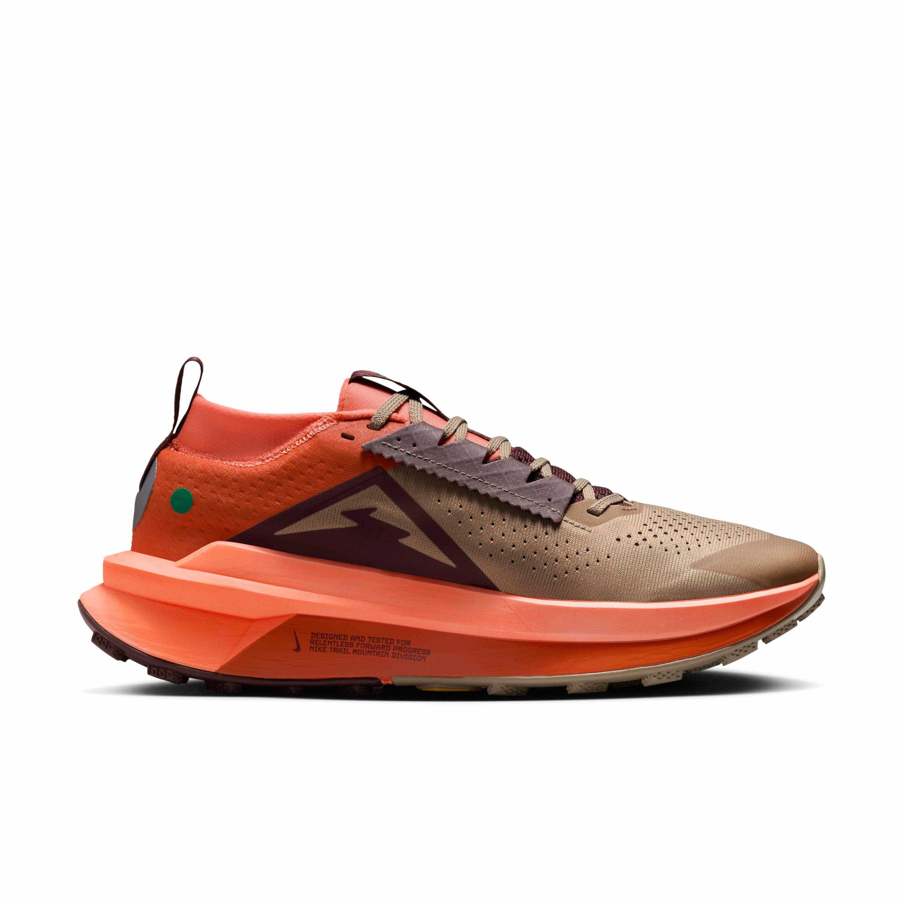 Nike Zegama 2 "Khaki/Hyper Crimson/Burgundy Crush/White" Men's Trail Running Shoe - KHAKI/CRIMSON/BURGUNDY/WHITE Thumbnail View 1