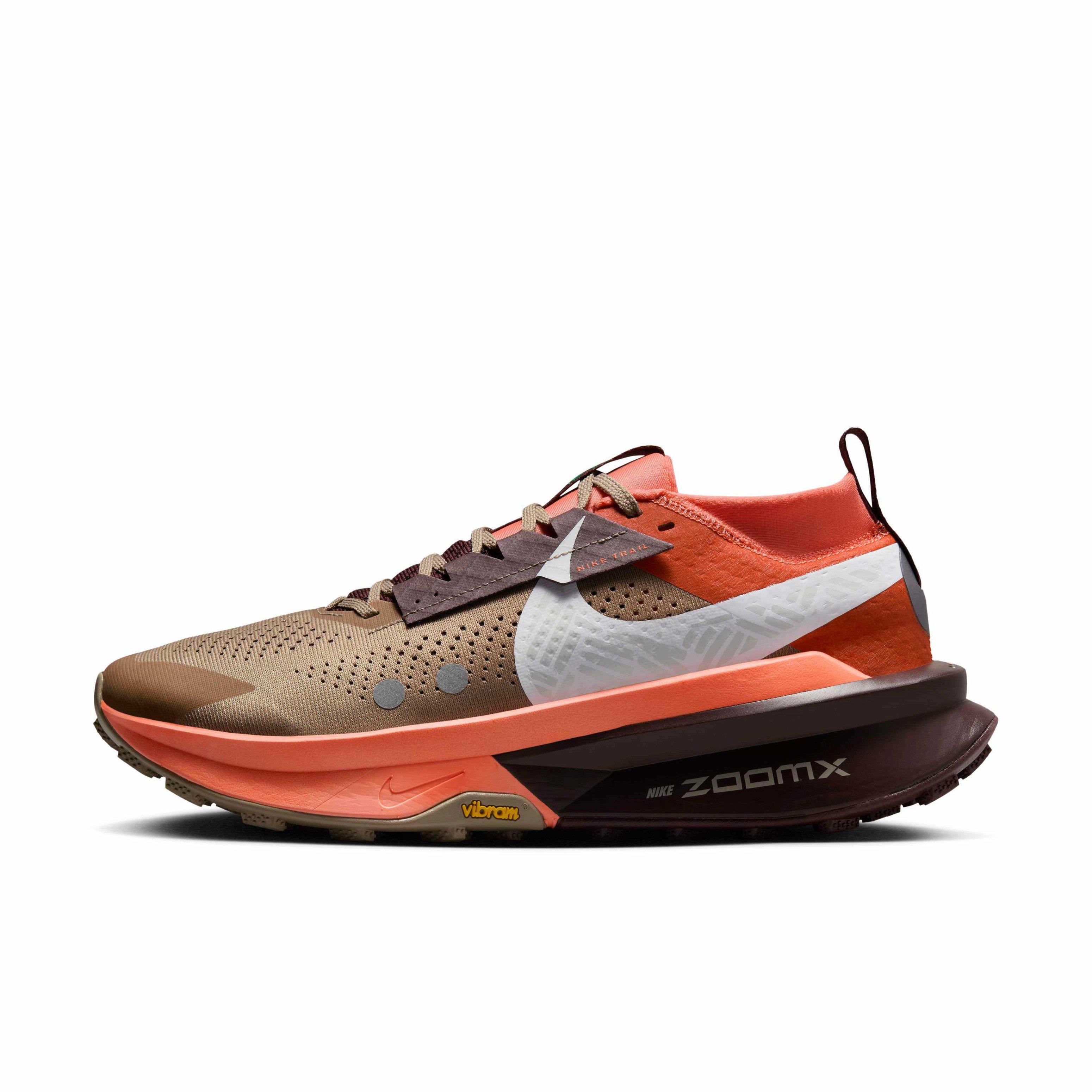 Nike Zegama 2 "Khaki/Hyper Crimson/Burgundy Crush/White" Men's Trail Running Shoe - KHAKI/CRIMSON/BURGUNDY/WHITE Thumbnail View 2