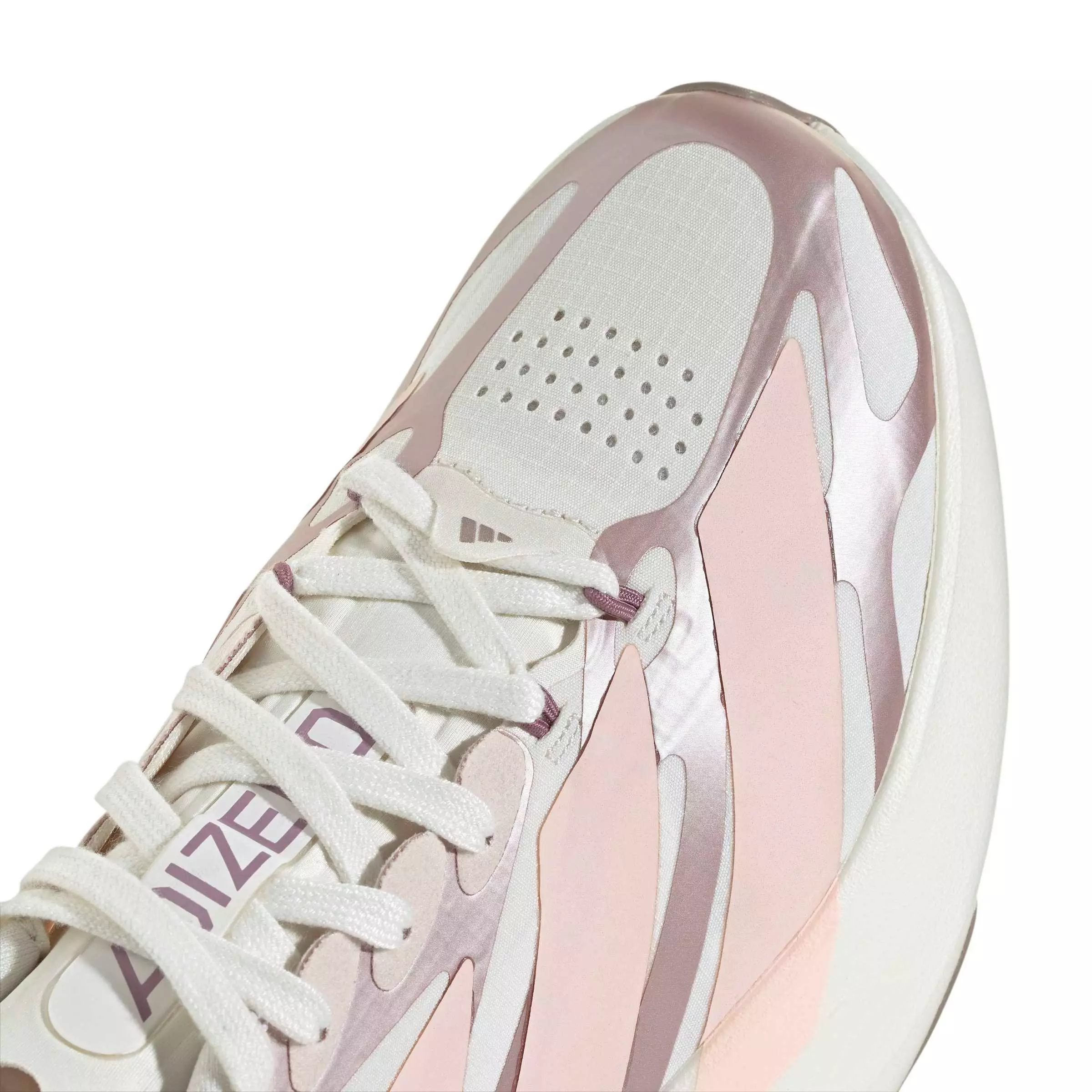 adidas Adizero EVO SL Exo LIGHTSTRIKEPRO "Cloud White/Blush Pink/Vapour Grey" Women's Running Shoe - WHITE/PINK/GREY
