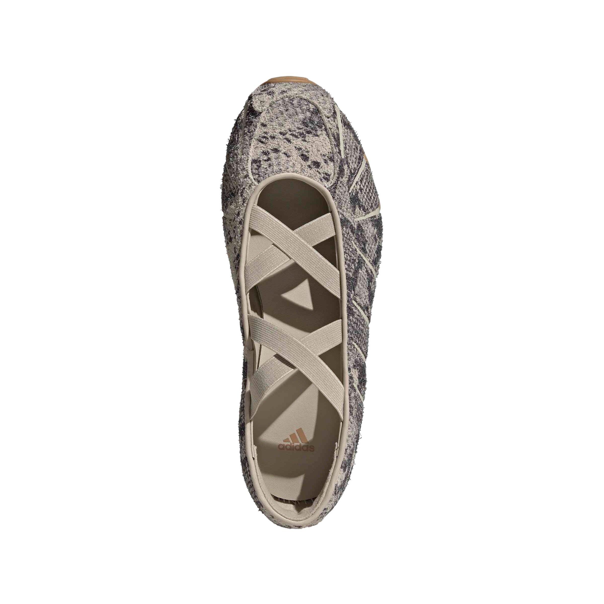 adidas Originals Ghost Sprint Ballet "Wonder Beige/Wonder Beige/Core Black" Women's Shoe - BEIGE/BEIGE/BLACK
