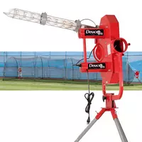 Trend Sports Heater Deuce 95 Pitching Machine w/ Xtender 48' Batting Cage - AS SHOWN