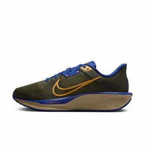 Nike Quest 6 "Cargo Khaki/Deep Royal Blue/Neutral Olive/Infinite Gold" Men's Running Shoe
