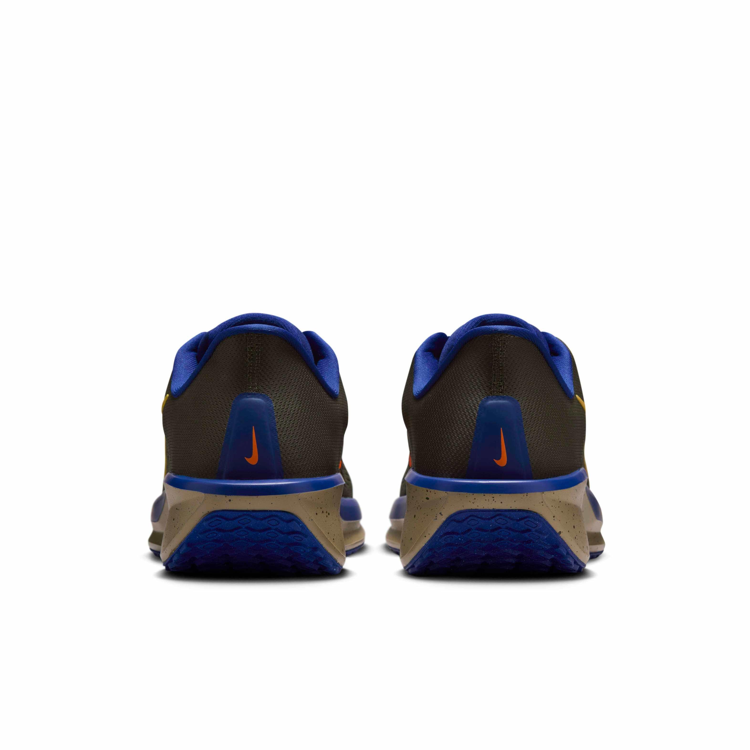 Nike Quest 6 "Cargo Khaki/Deep Royal Blue/Neutral Olive/Infinite Gold" Men's Running Shoe - KHAKI/BLUE/OLIVE/GOLD Thumbnail View 5