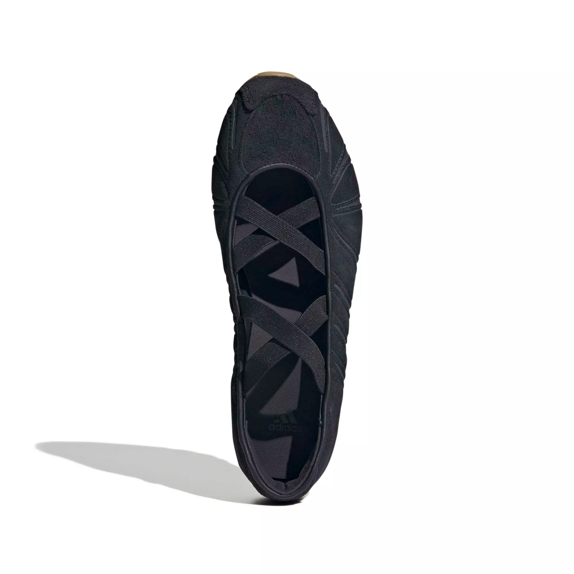 adidas Originals Ghost Sprint Ballet "Core Black/Core Black/Gum 3" Women's Shoe - BLACK/BLACK/GUM
