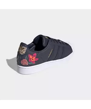 quagga teenager Vi ses adidas Superstar "Navy/Floral" Women's Shoe