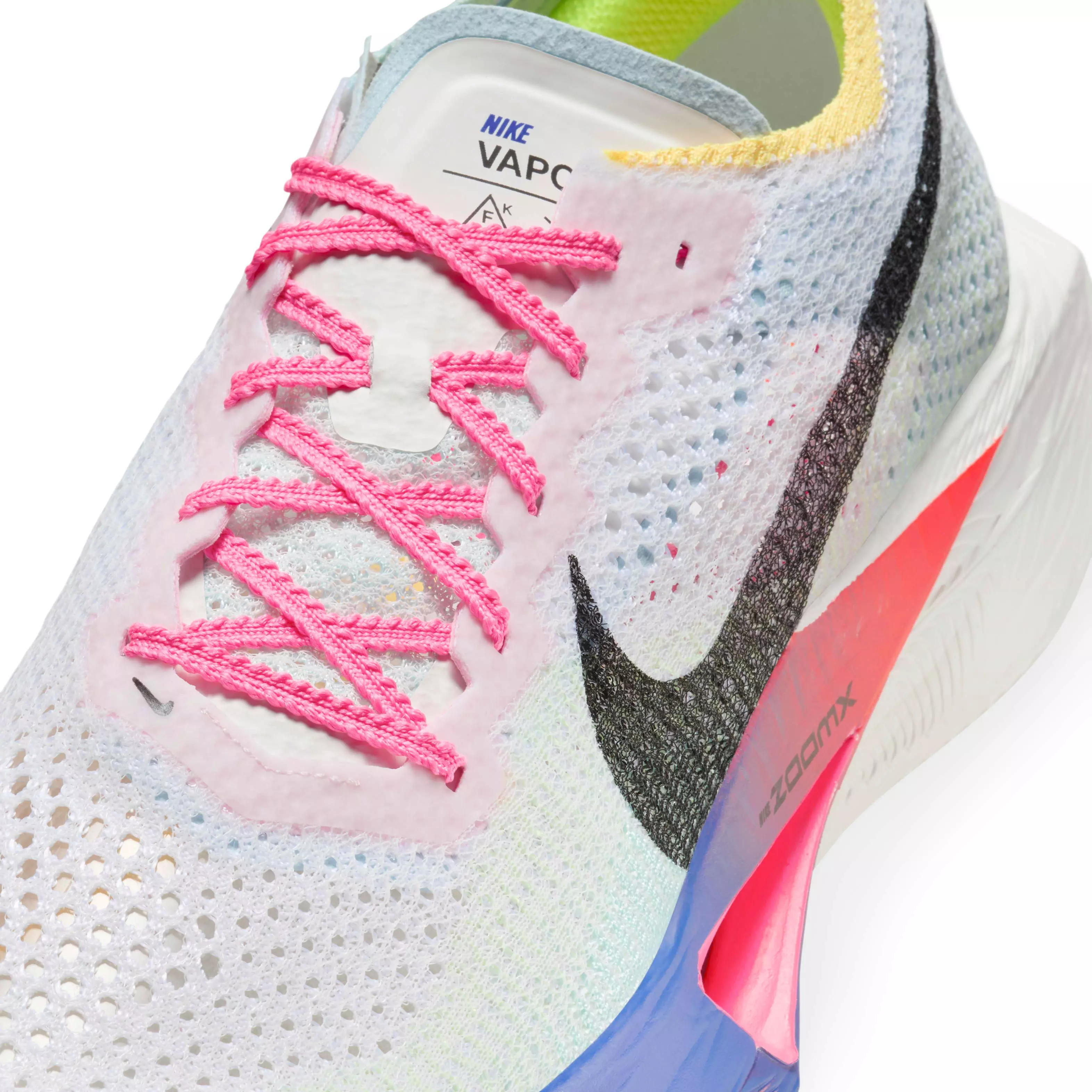 Nike Vaporfly 3 "Multi-Color/Volt/Hyper Pink/Black" Men's Running Shoe - MULTI-COLOR/VOLT/PINK/BLACK