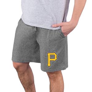 College Concepts Men's Pittsburgh Pirates Quest Shorts - Charcoal