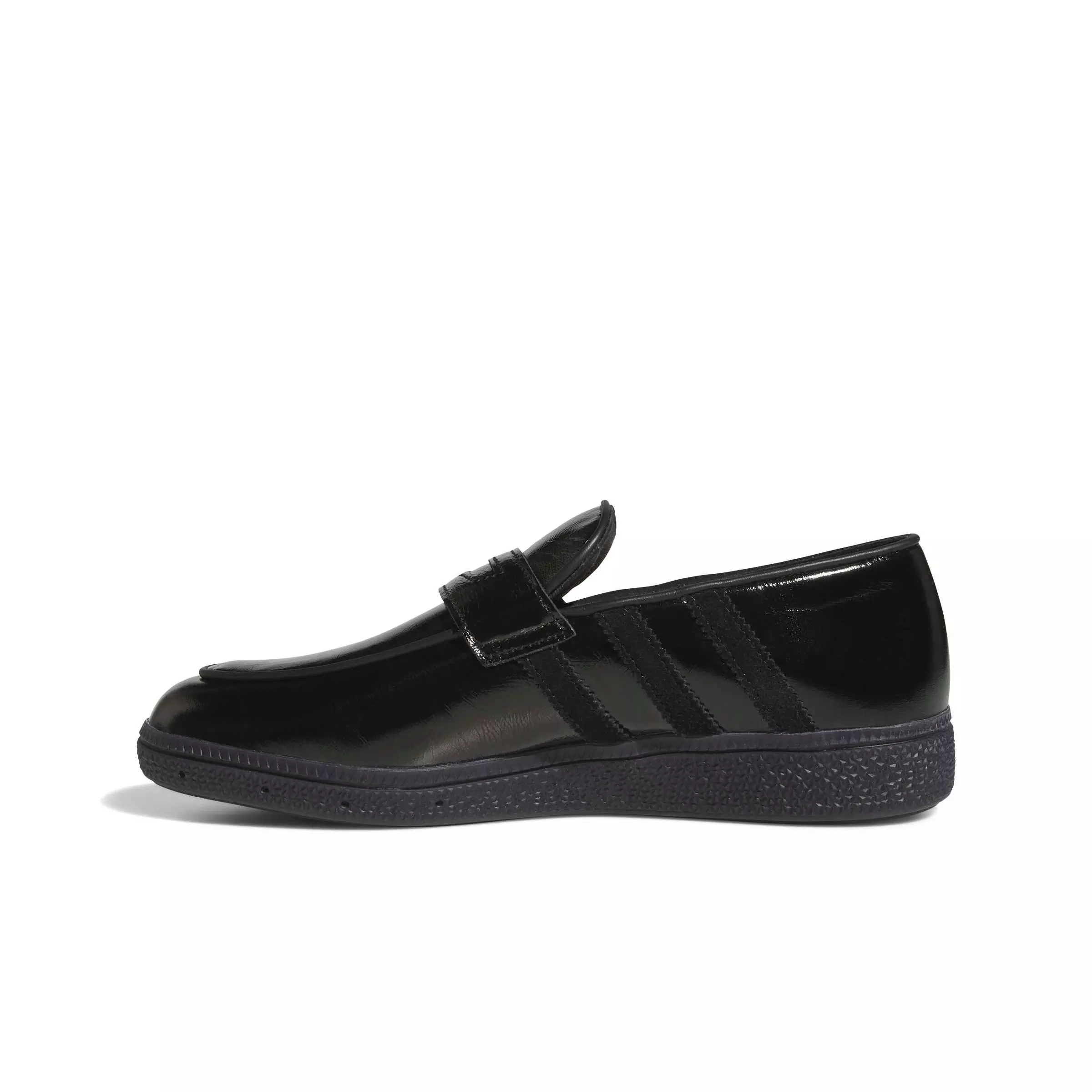adidas Originals Handball Spezial Loafer "Core Black/Core Black/Gold Metallic" Women's Shoe - BLACK/BLACK/GOLD