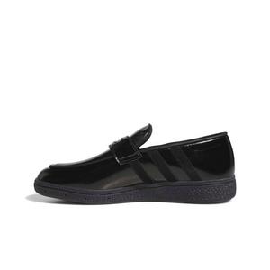 adidas Originals Handball Spezial Loafer "Core Black/Core Black/Gold Metallic" Women's Shoe - BLACK/BLACK/GOLD