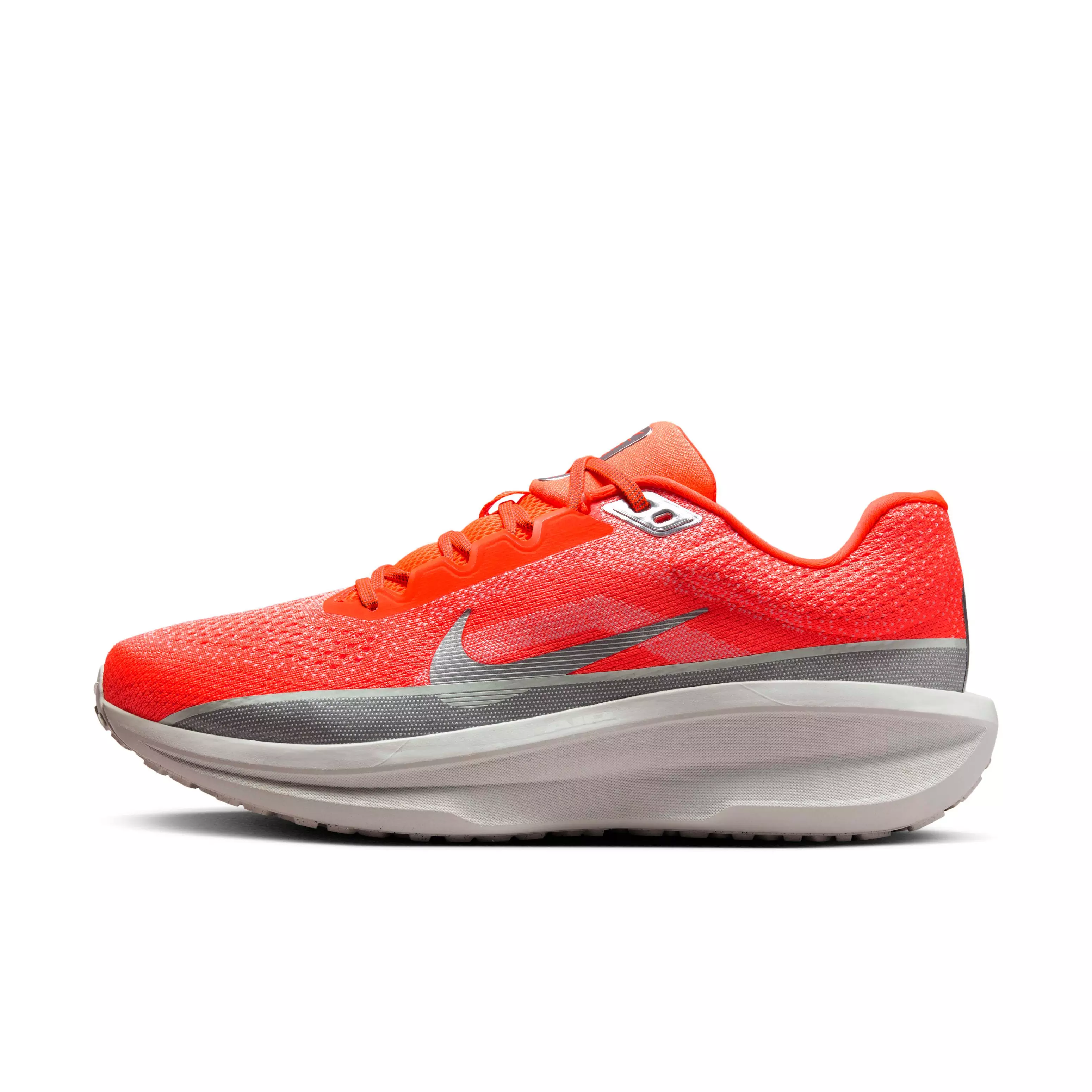 Nike Winflo 11 "Hyper Crimson/Safety Orange/Metallic Silver" Men's Running Shoe - CRIMSON/ORANGE/SILVER