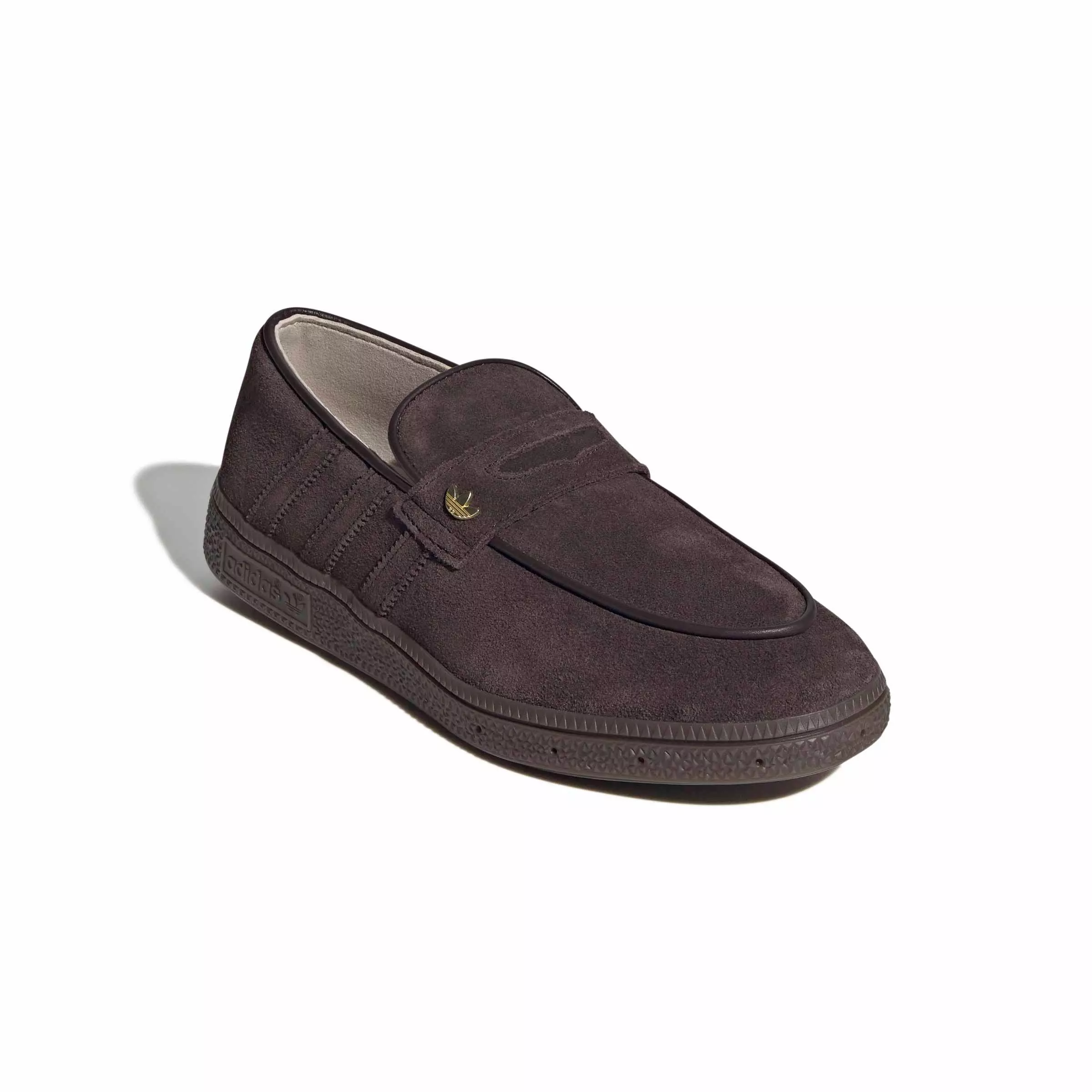 adidas Originals Handball Spezial Loafer "Aurora Coffee/Aurora Coffee/Gum 5" Women's Shoe - COFFEE/COFFEE/GUM