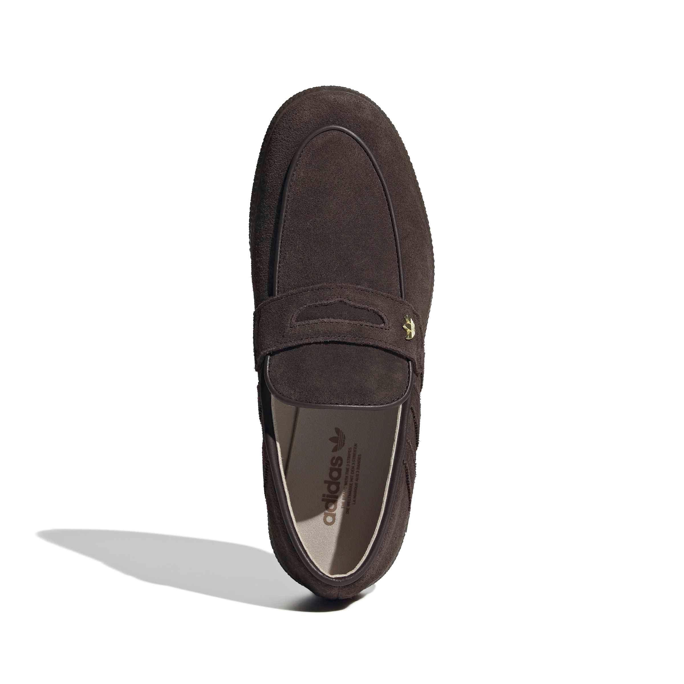 adidas Originals Handball Spezial Loafer "Aurora Coffee/Aurora Coffee/Gum 5" Women's Shoe - COFFEE/COFFEE/GUM Thumbnail View 5