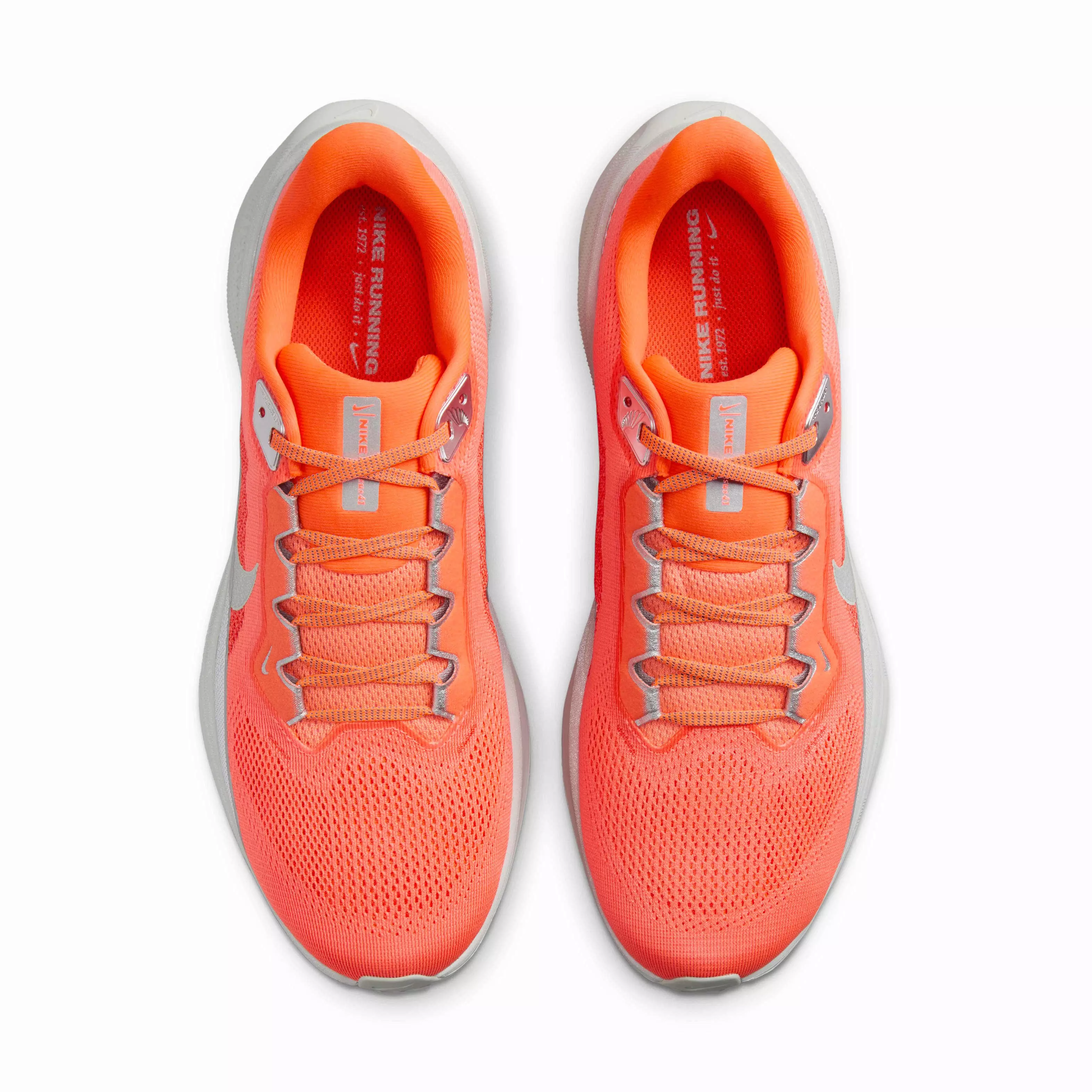 Nike Pegasus 41 "Hyper Crimson/Safety Orange/Photon Dust/Metallic Silver" Men's Running Shoe - CRIMSON/ORANGE/DUST/SILVER