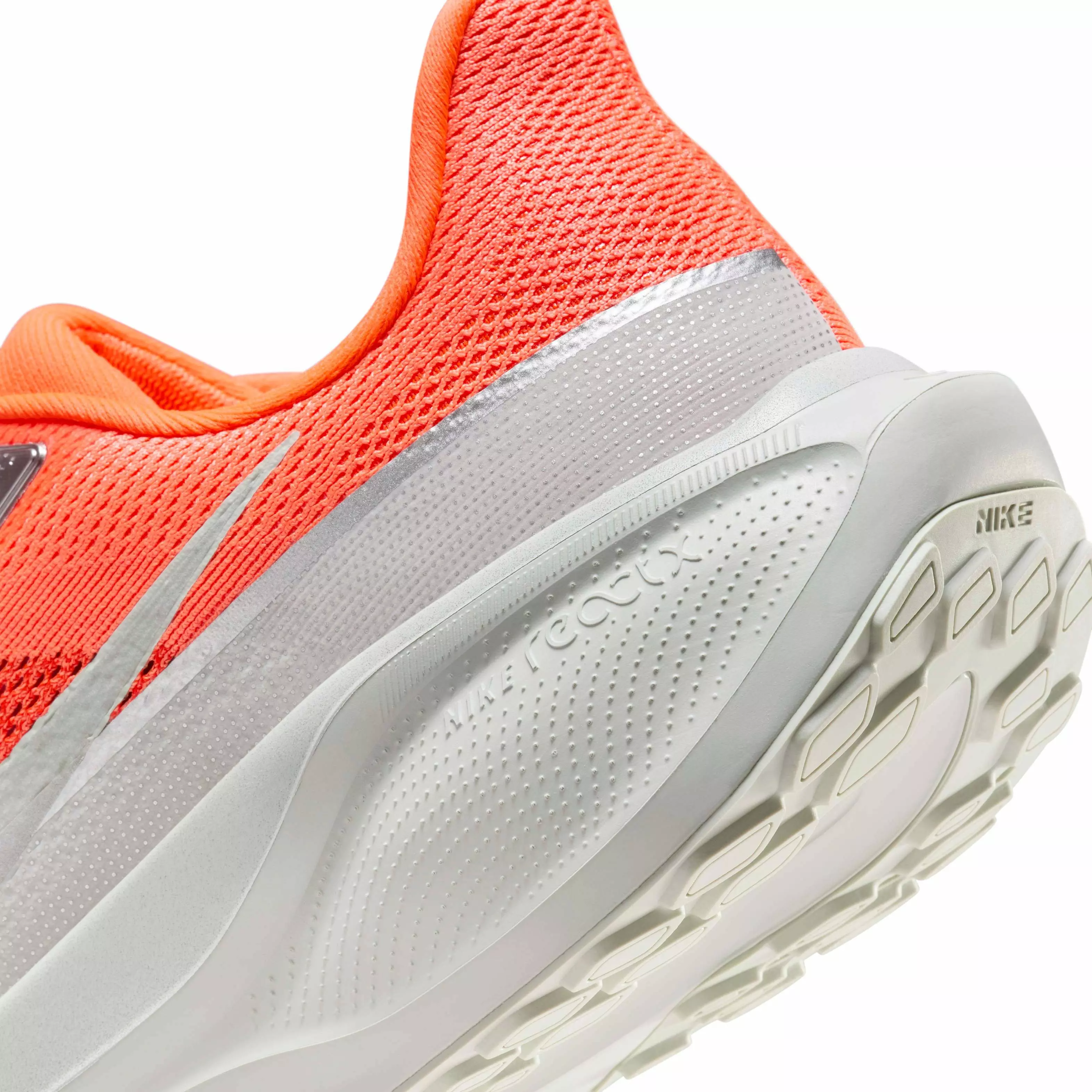 Nike Pegasus 41 "Hyper Crimson/Safety Orange/Photon Dust/Metallic Silver" Men's Running Shoe - CRIMSON/ORANGE/DUST/SILVER