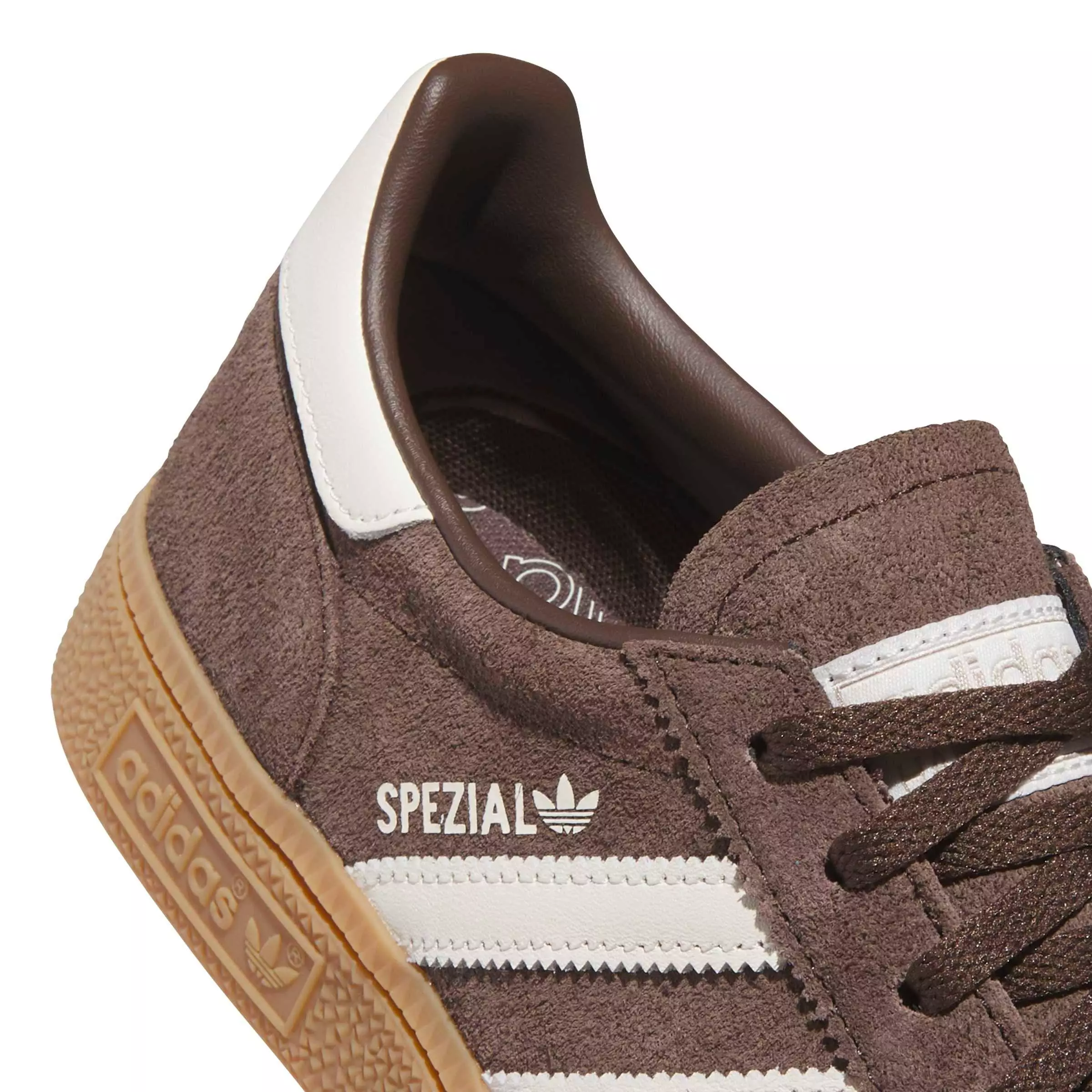 adidas Originals Handball Spezial "Brown/Off White/Gum 4" Women's Shoe - BROWN/OFF WHITE/GUM