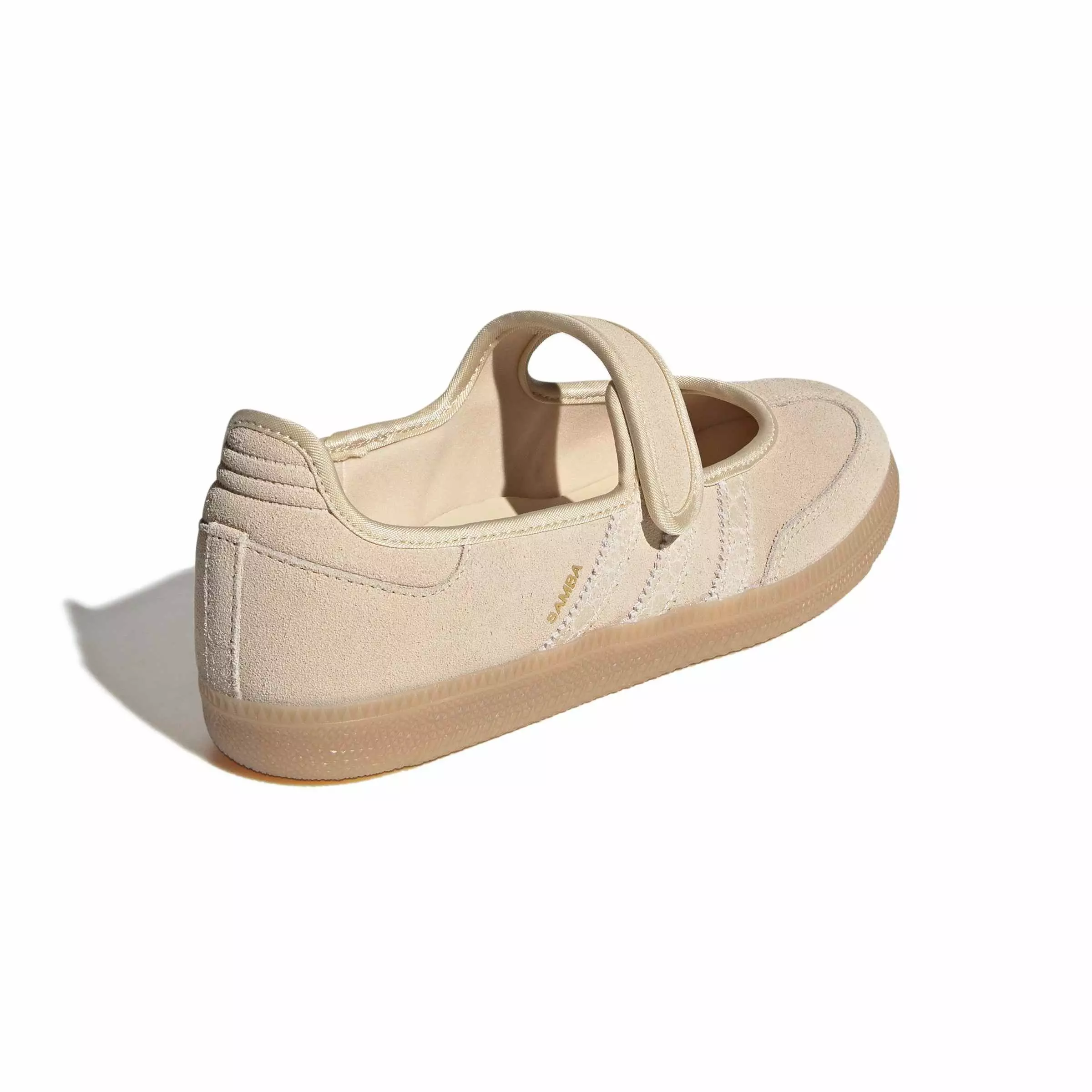 adidas Originals Samba Jane "Sand Strata/Sand Strata/Gold Metallic" Women's Shoe - SAND/SAND/GOLD