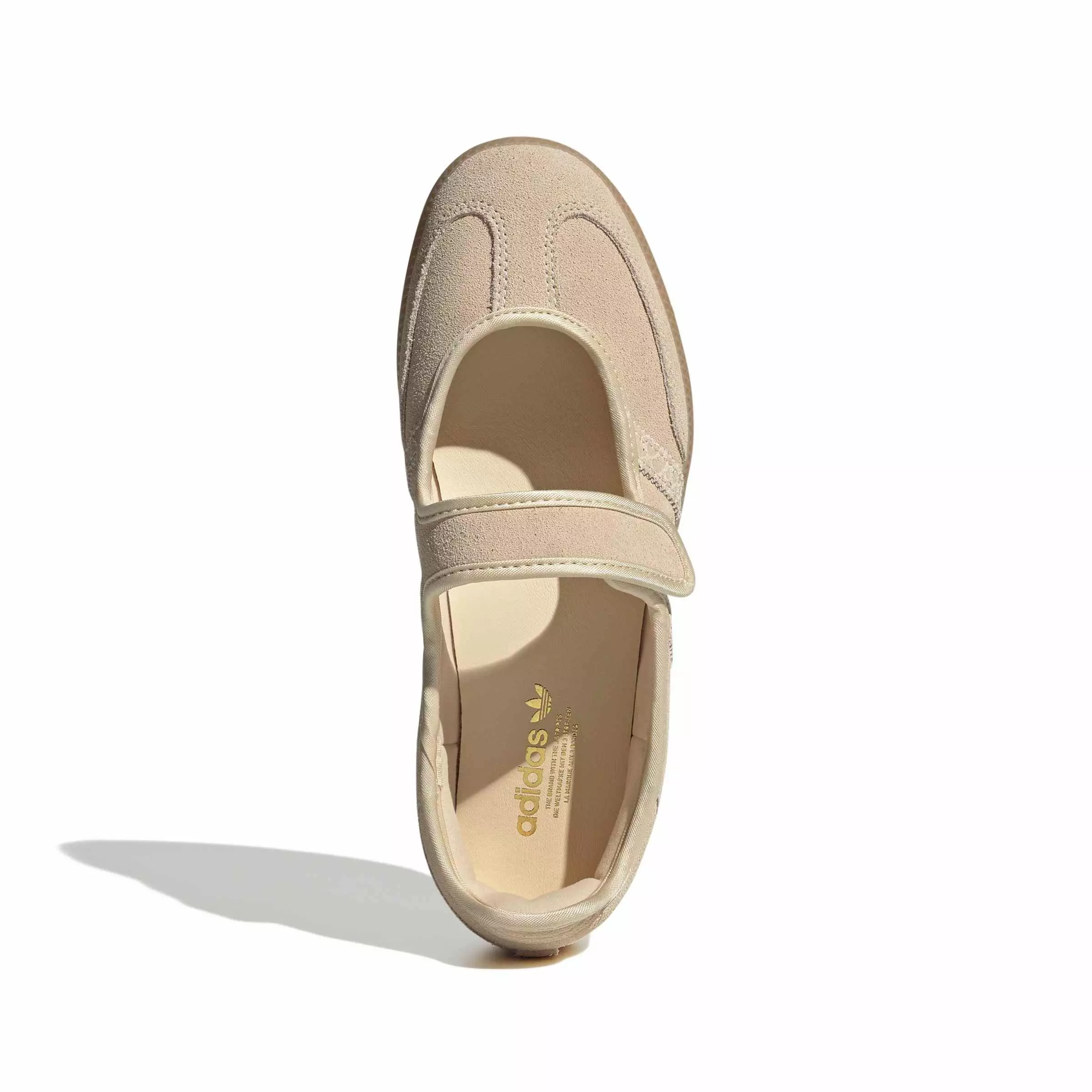adidas Originals Samba Jane "Sand Strata/Sand Strata/Gold Metallic" Women's Shoe - SAND/SAND/GOLD