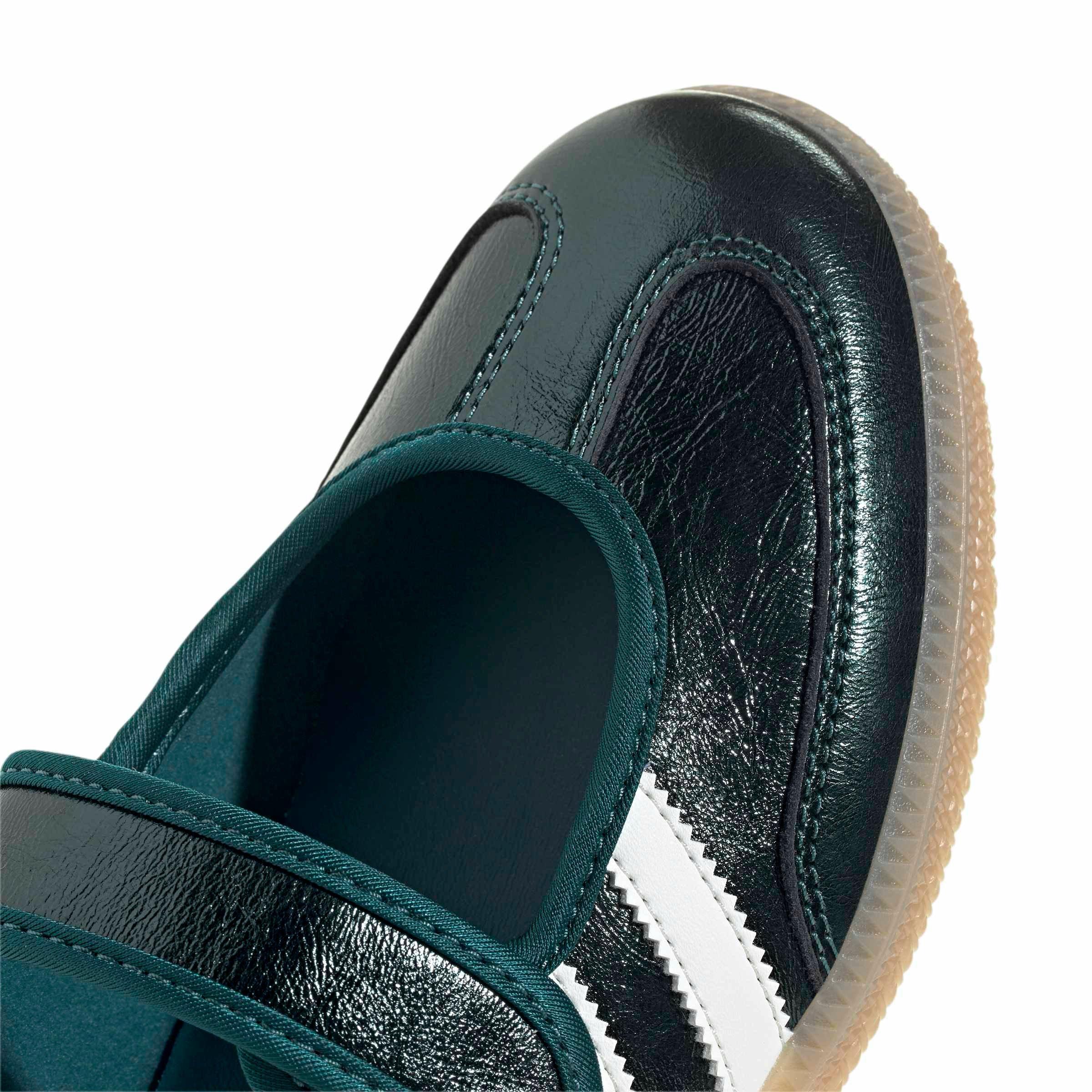 adidas Originals Samba Jane "Rich Green/Off White/Gum 4" Women's Shoe - GREEN/OFF WHITE/GUM Thumbnail View 7