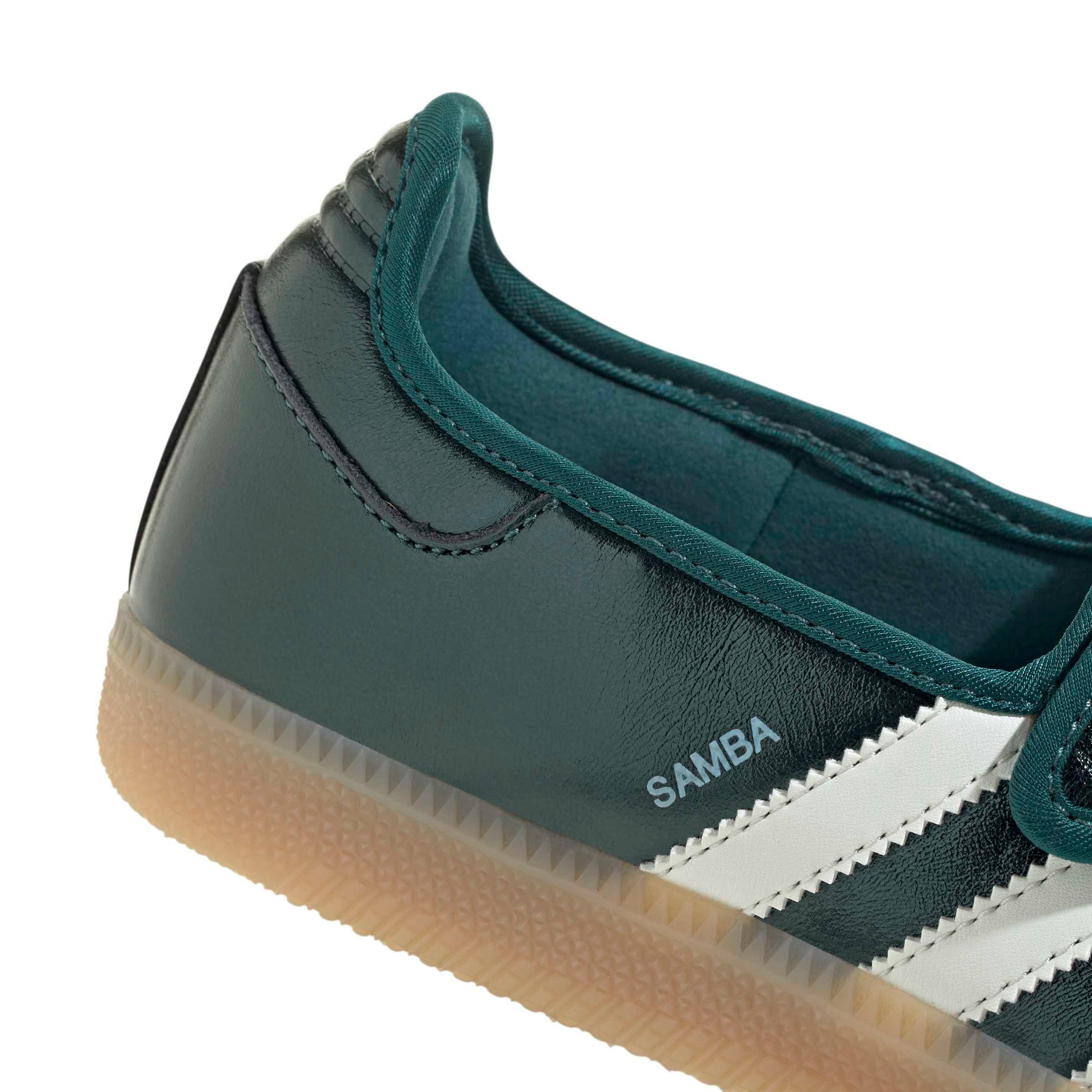 adidas Originals Samba Jane "Rich Green/Off White/Gum 4" Women's Shoe - GREEN/OFF WHITE/GUM Thumbnail View 8