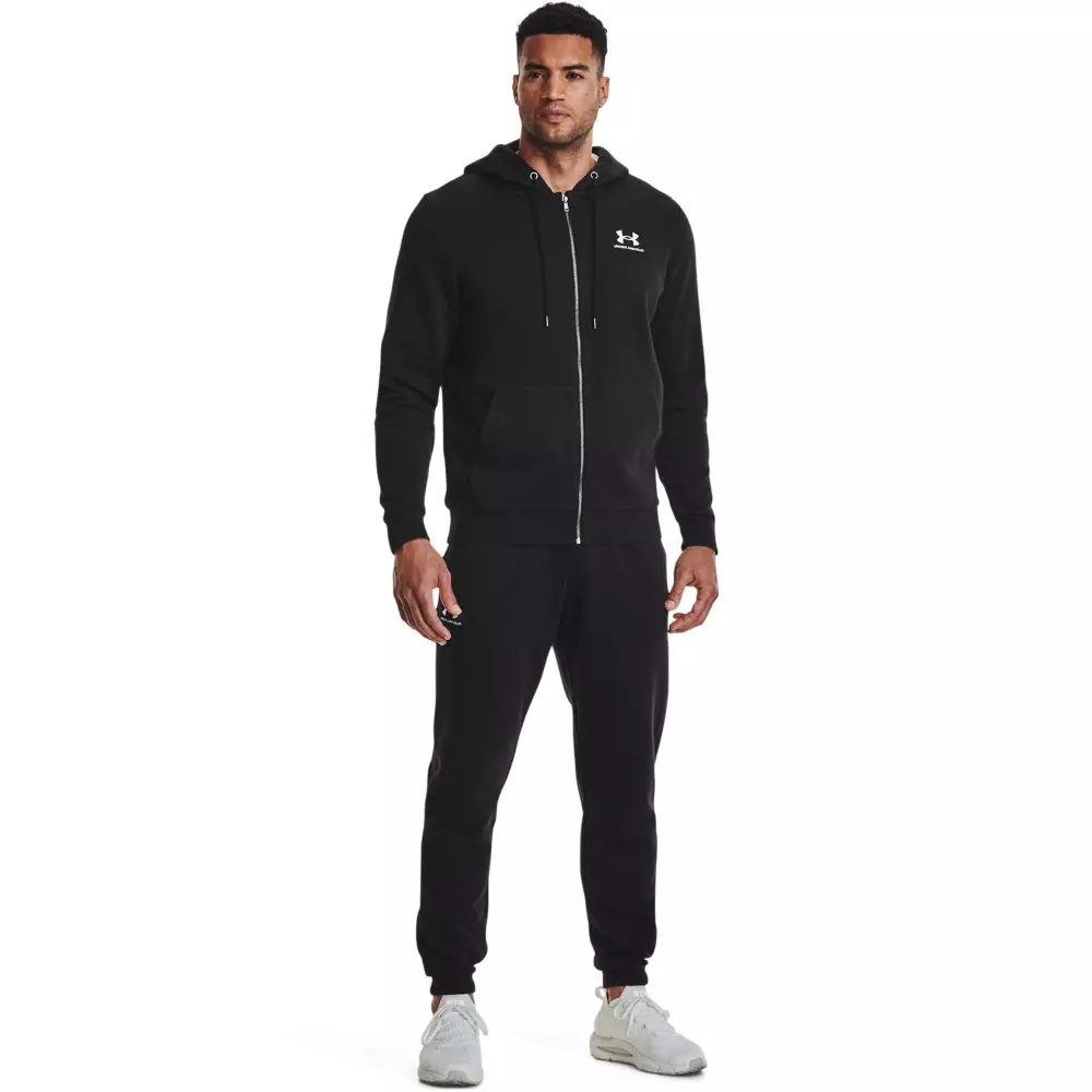 Under Armour Men's Essential Fleece Jogger - BLACK