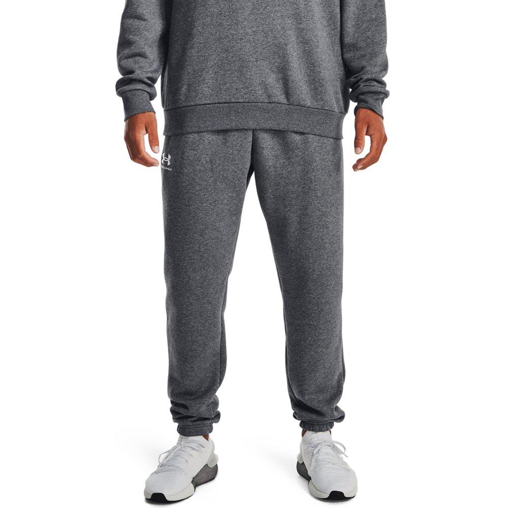 Under Armour Men's Essential Fleece Jogger - LT GREY Thumbnail View 1
