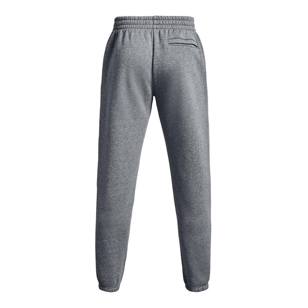 Under Armour Men's Essential Fleece Jogger - LT GREY Thumbnail View 5