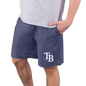 College Concepts Men's Tampa Bay Rays Quest Shorts - Navy