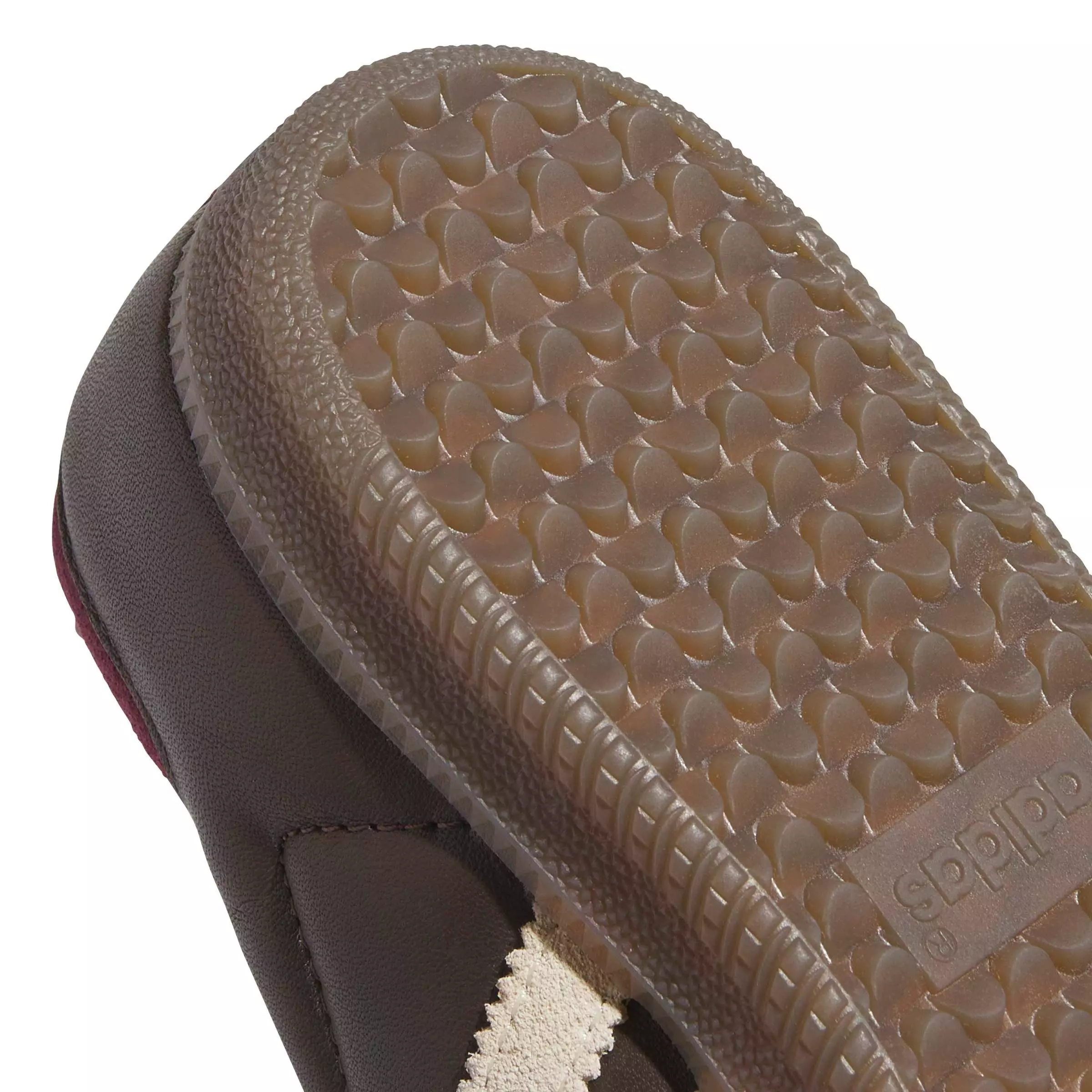 adidas Originals Samba OG "Brown/Warm Vanilla/Maroon" Women's Shoe - BROWN/VANILLA/MAROON