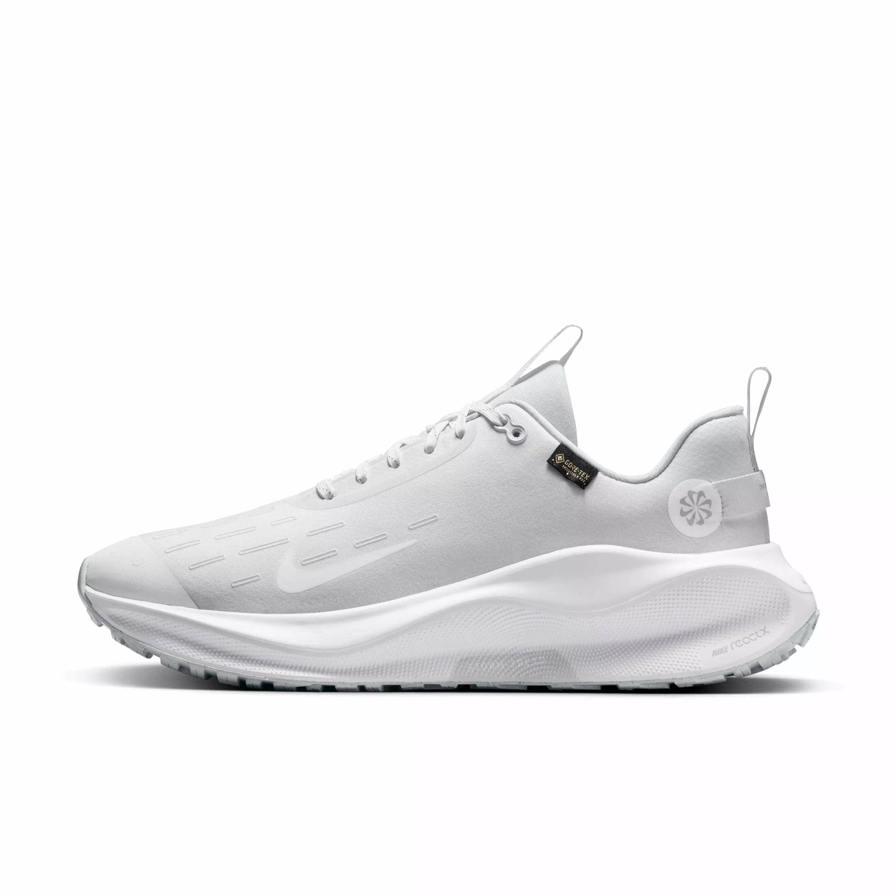 Nike InfinityRN 4 GORE-TEX "White/Pure Platinum/White" Men's Running Shoe - WHITE/PLATINUM/WHITE