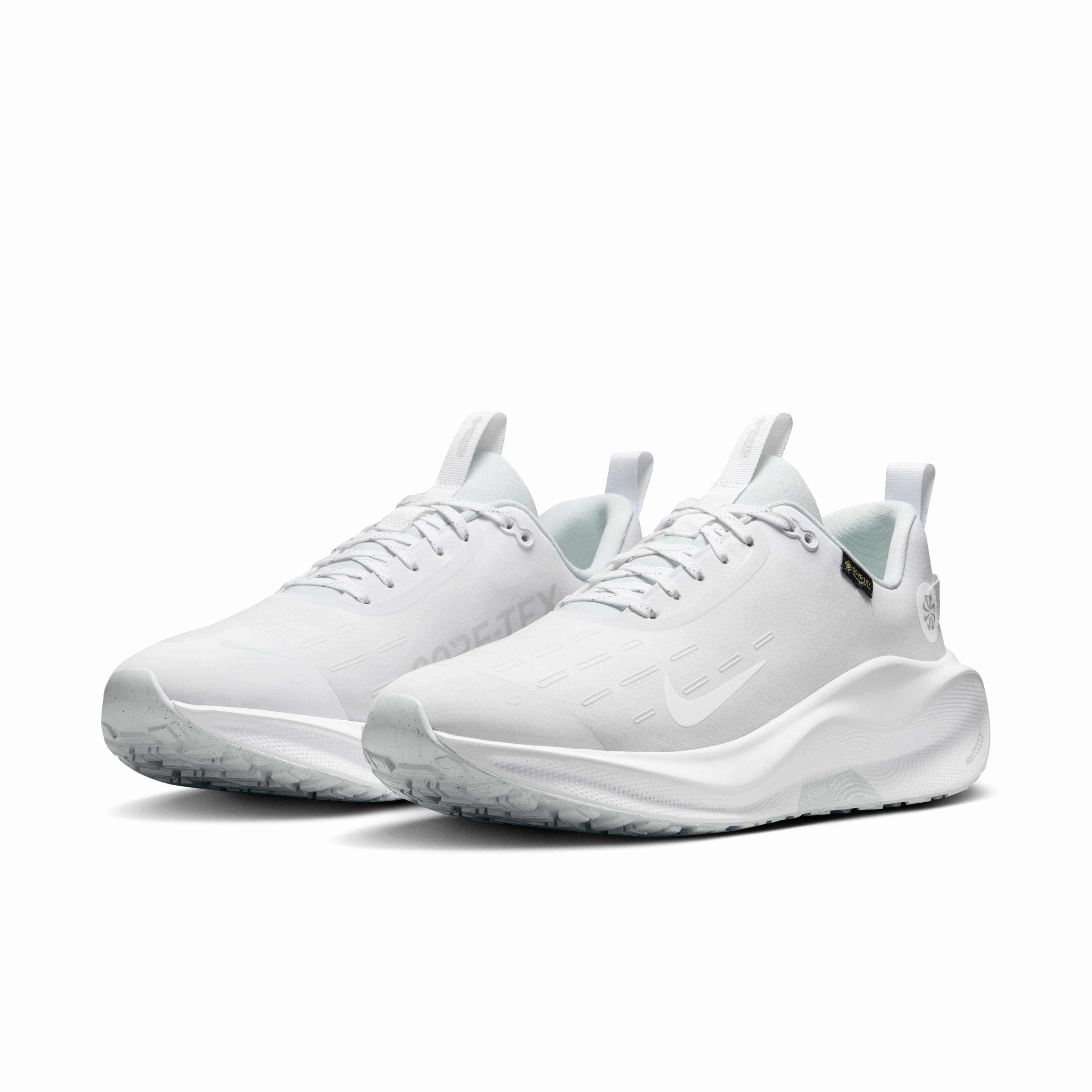 Nike InfinityRN 4 GORE-TEX "White/Pure Platinum/White" Men's Running Shoe - WHITE/PLATINUM/WHITE Thumbnail View 3