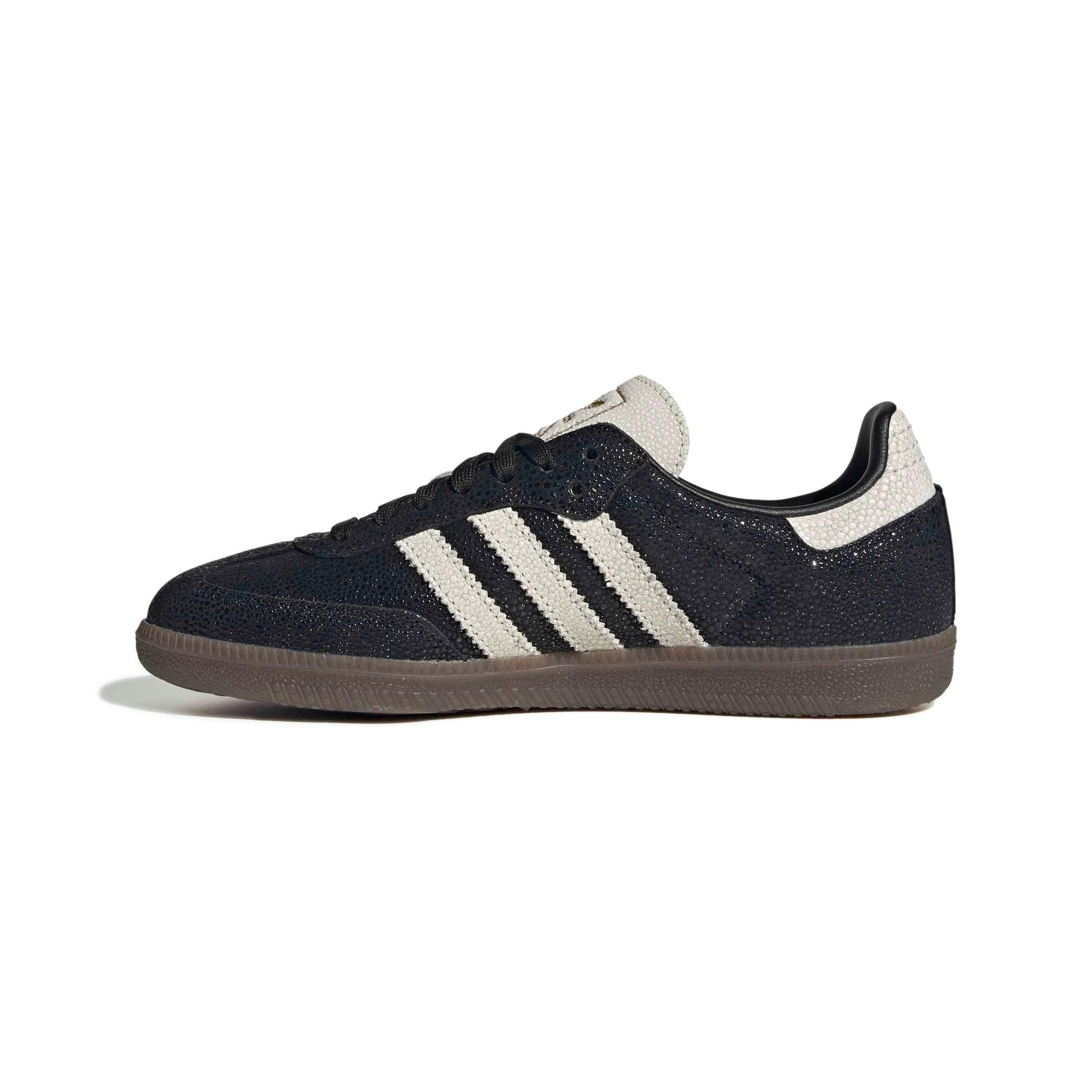 adidas Originals Samba OG "Core Black/Cloud White/Gum 5" Women's Shoe - BLACK/WHITE/GUM