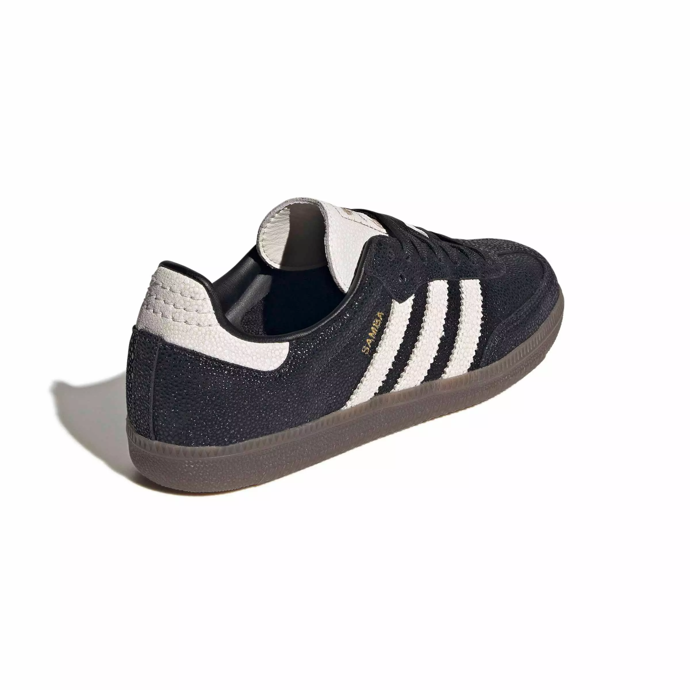 adidas Originals Samba OG "Core Black/Cloud White/Gum 5" Women's Shoe - BLACK/WHITE/GUM