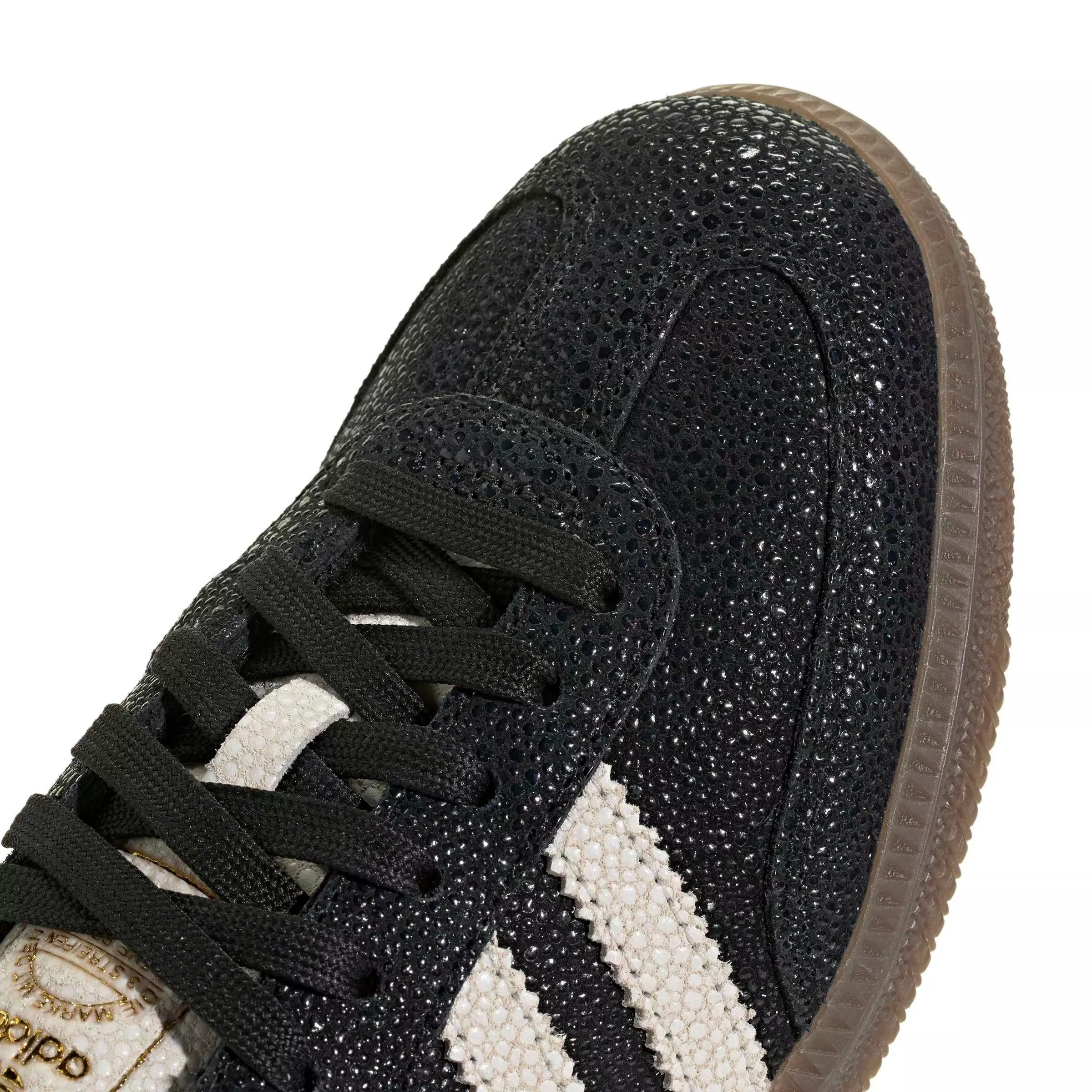 adidas Originals Samba OG "Core Black/Cloud White/Gum 5" Women's Shoe - BLACK/WHITE/GUM