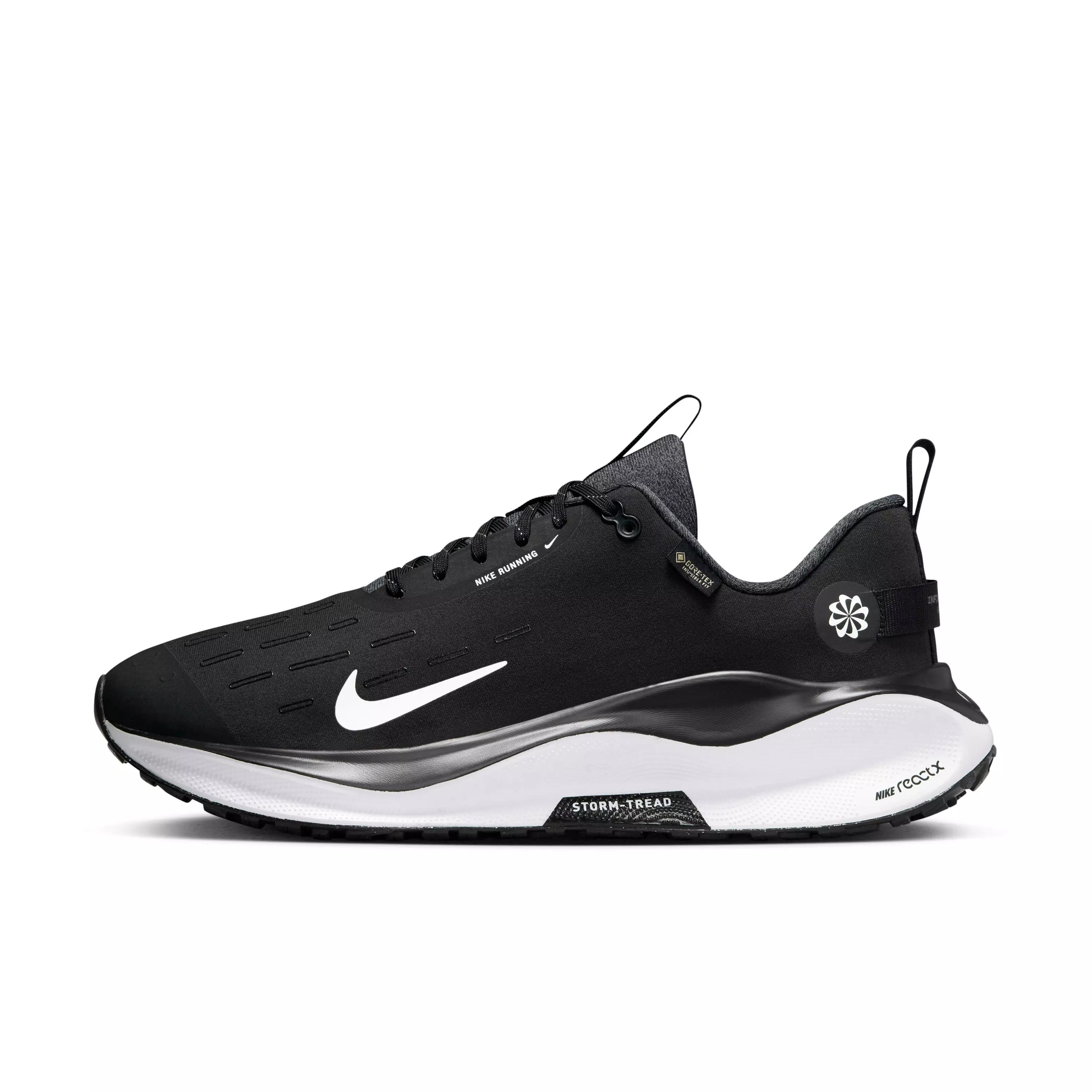 Nike InfinityRN 4 GORE-TEX "Black/Anthracite/Volt/White" Men's Running Shoe - BLACK/ANTHRACITE/VOLT/WHITE
