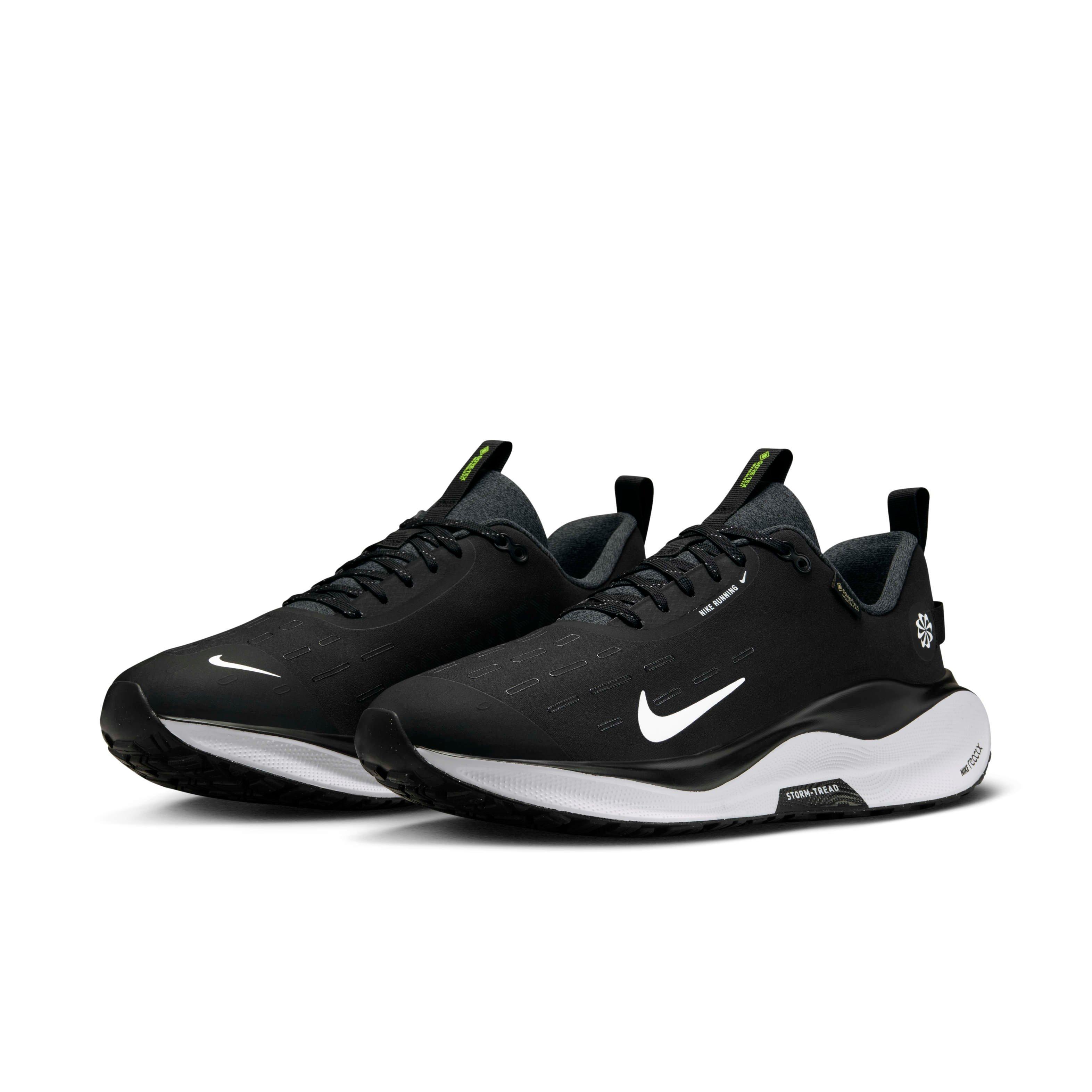 Nike InfinityRN 4 GORE-TEX "Black/Anthracite/Volt/White" Men's Running Shoe - BLACK/ANTHRACITE/VOLT/WHITE Thumbnail View 3